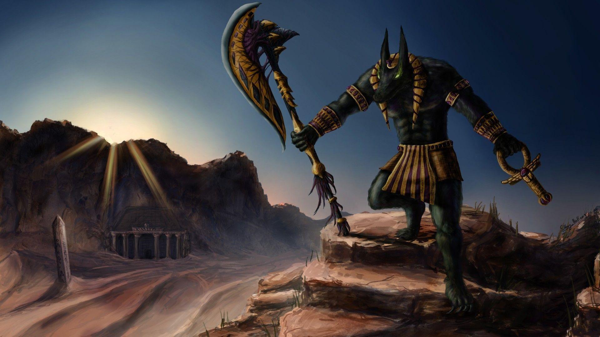 anubis HD wallpaper