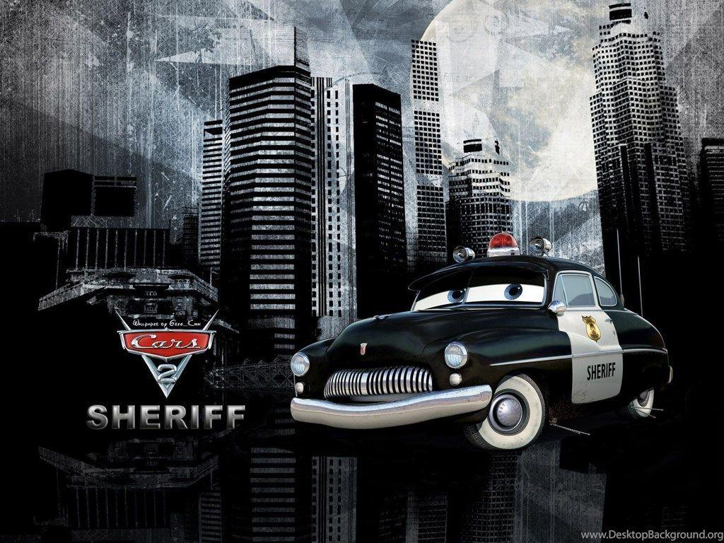 Sheriff Cars 2 Wallpaper Desktop Background