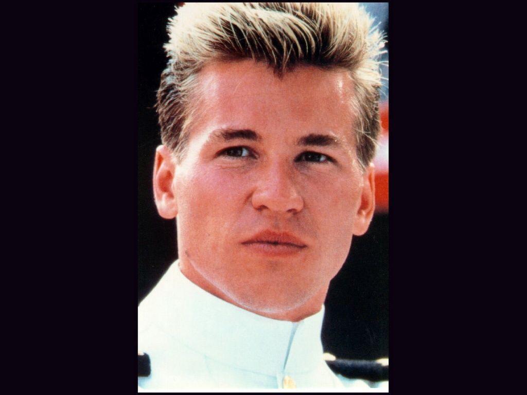 Val Kilmer as Iceman in Top Gun. The plaque for the alternates is
