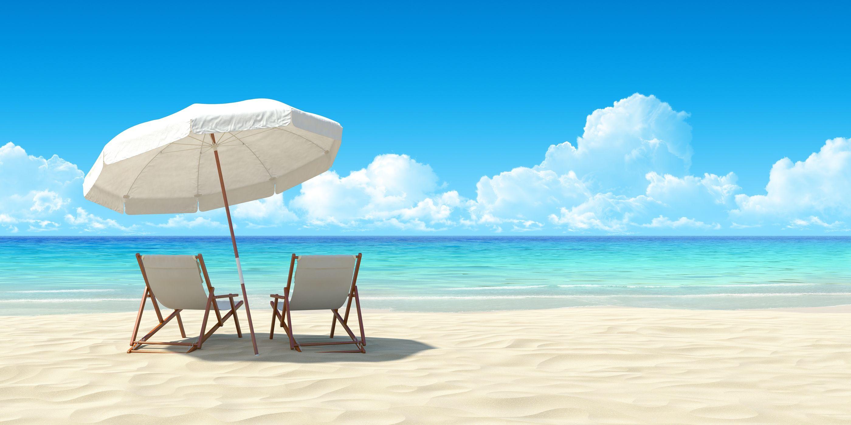 New Beach Chair Desktop Wallpaper. The Most Beautiful Beach