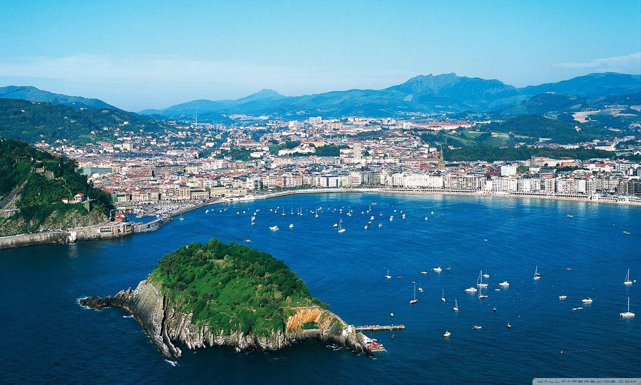 View of San Sebastián, Spain ❤ 4K HD Desktop Wallpaper for 4K Ultra