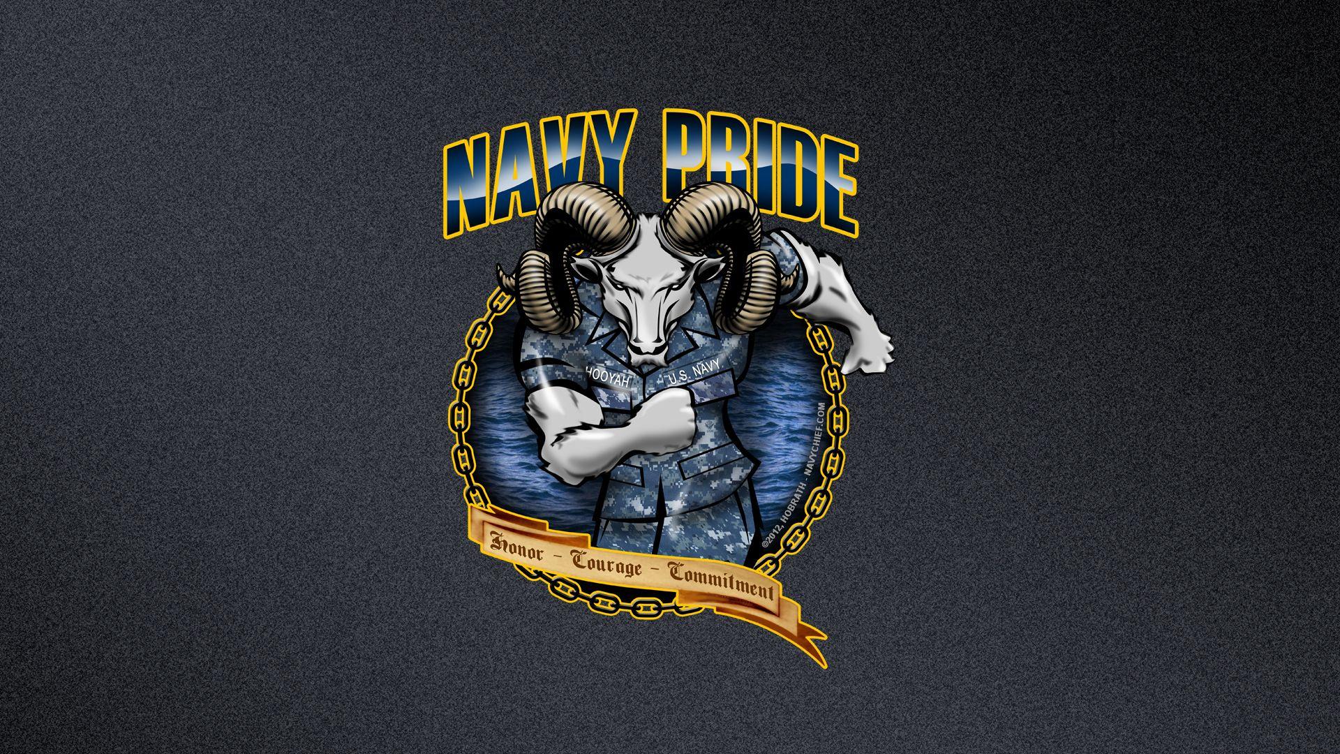 US Navy Logo Wallpaper