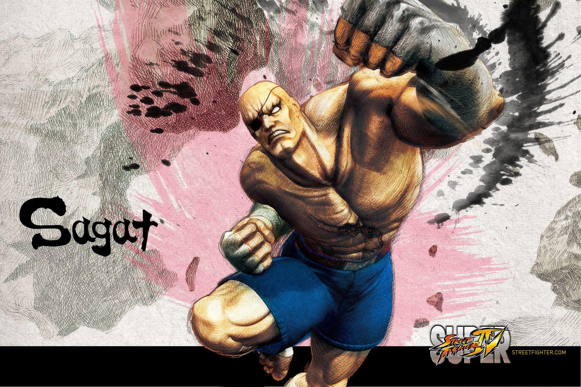 Sagat Super Street Fighter 4 wallpaper