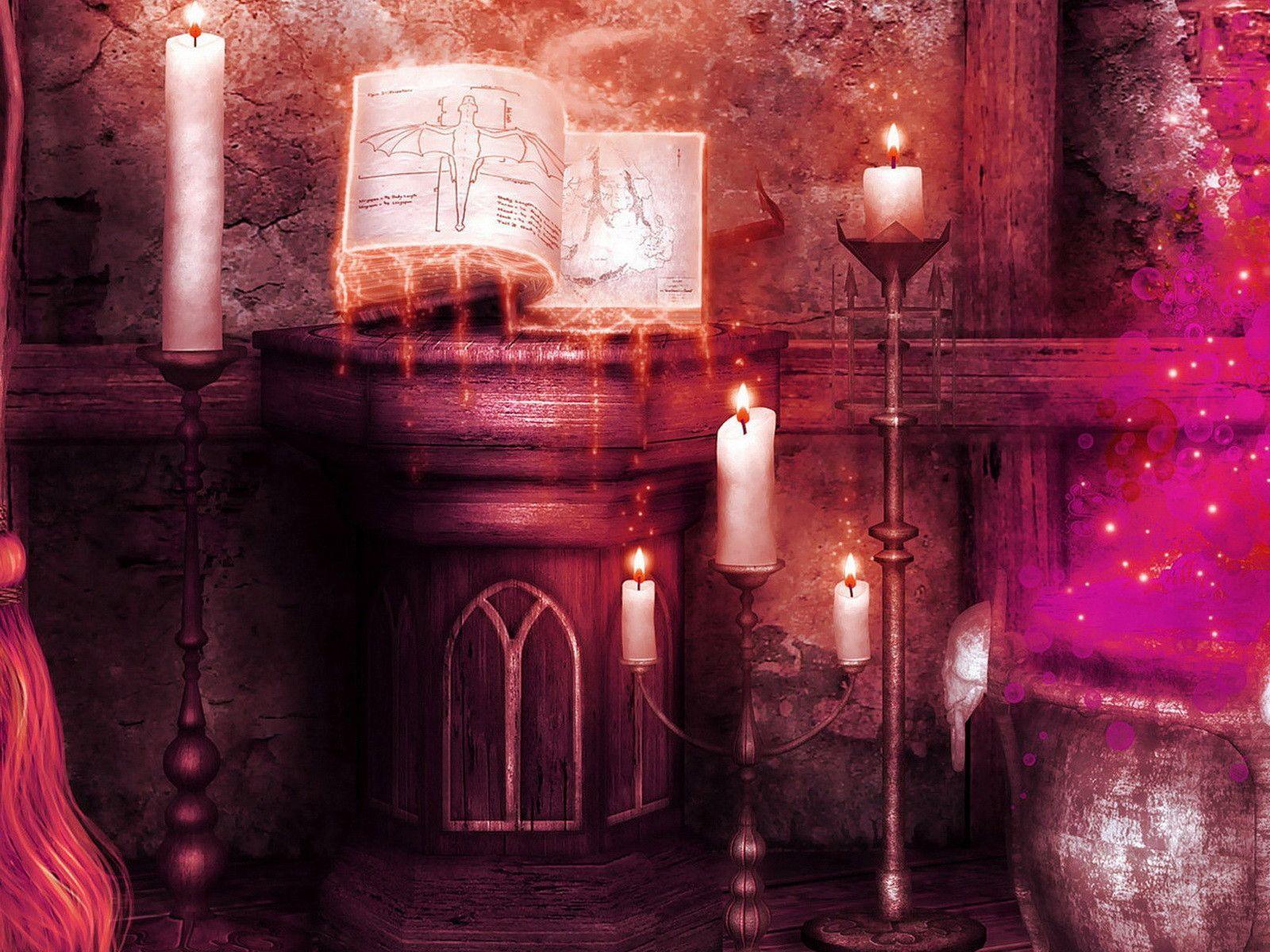 Witchcraft PC Background ( ZQO).SCB WP&BG Collection