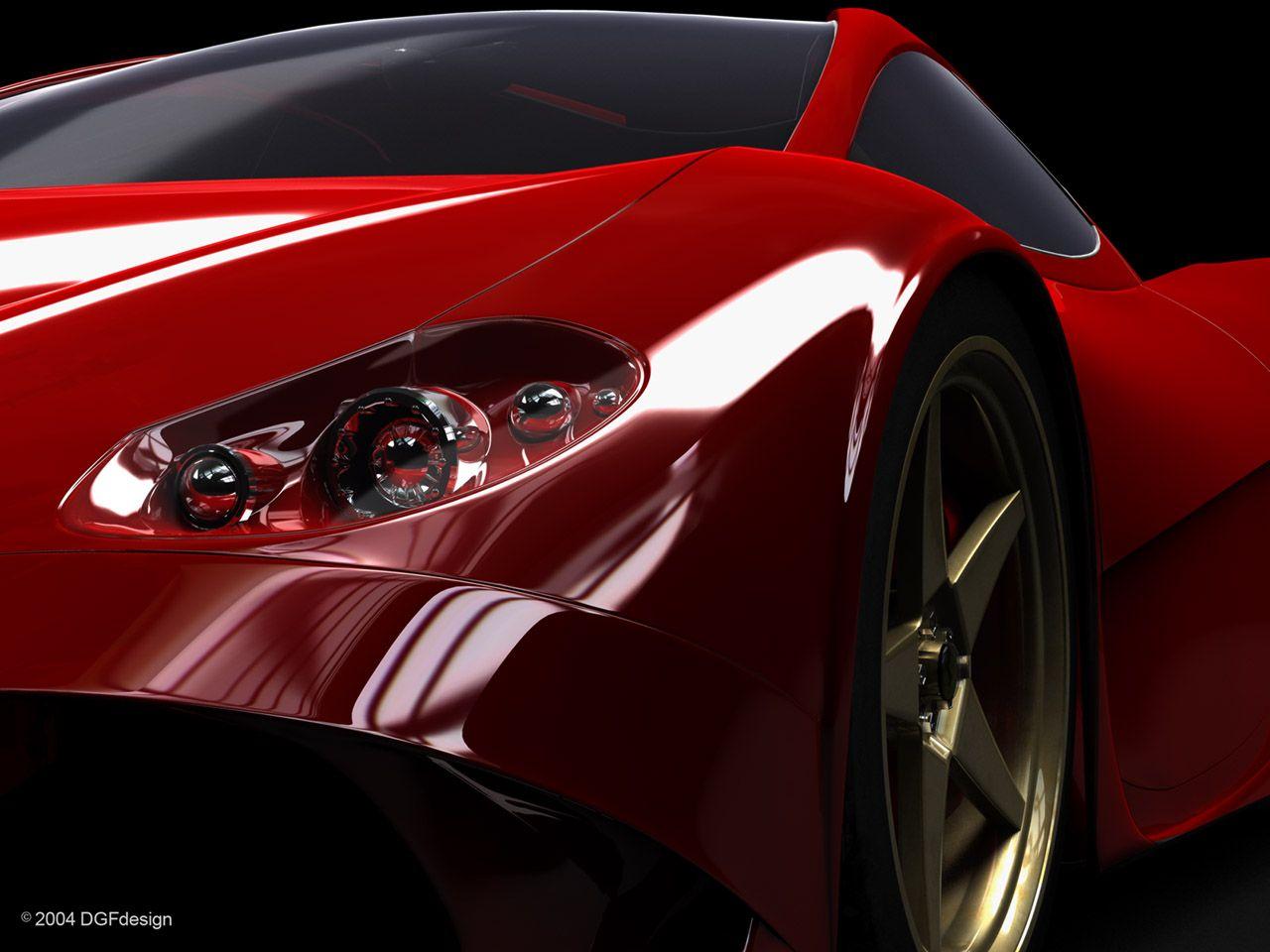 Ferrari Aurea Berlinetta by DGF Design Angle
