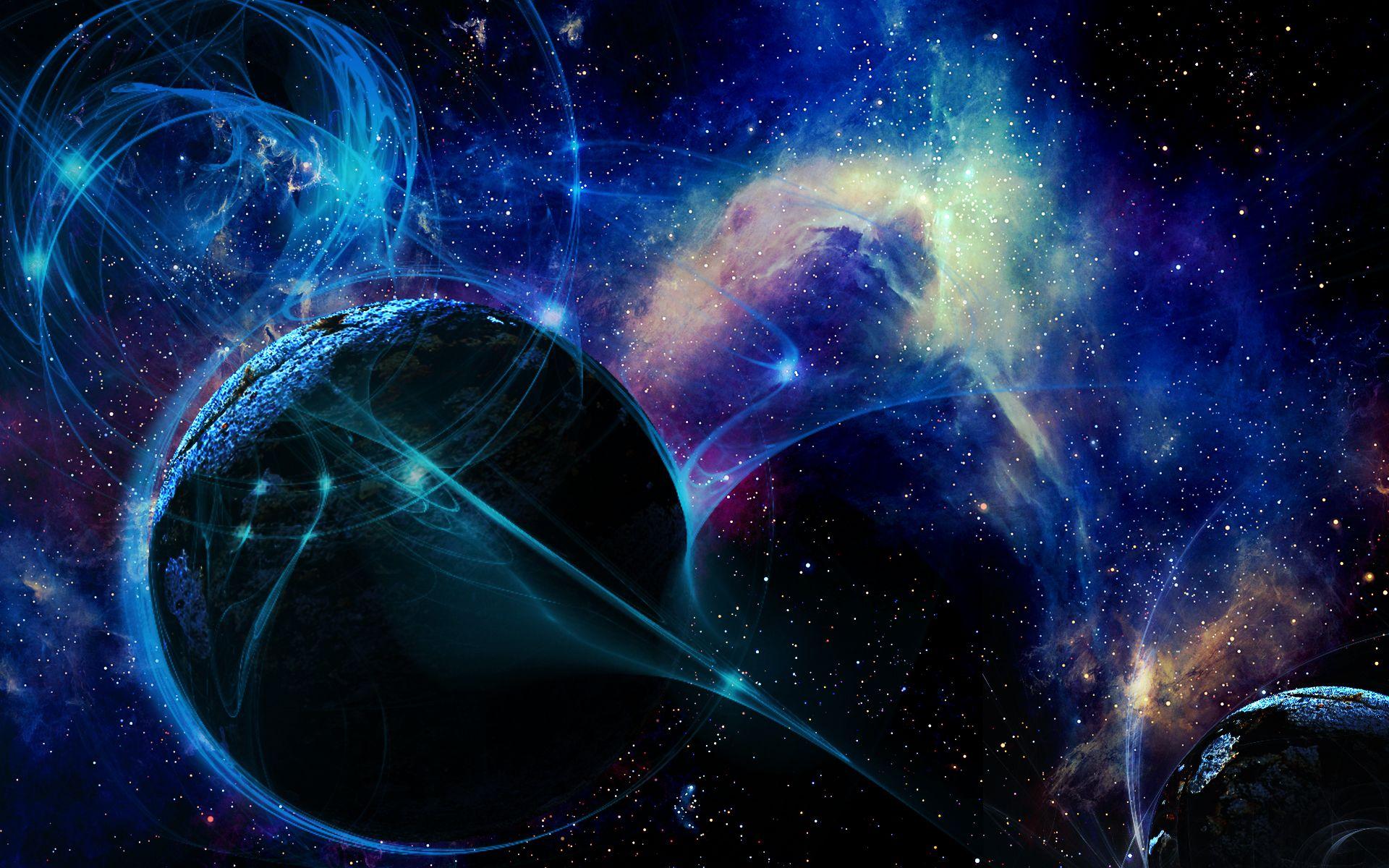 Planet Aura HD Background