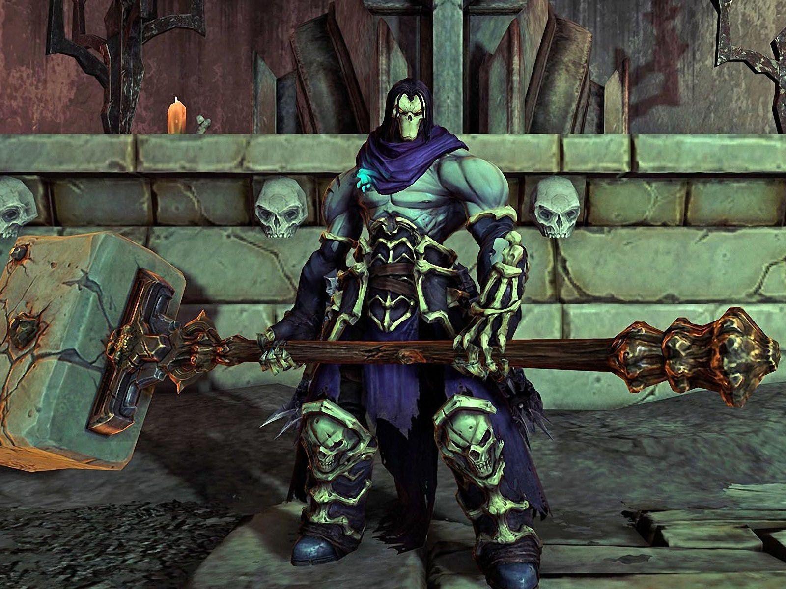 Download Wallpaper Download x death darksiders fourD Wallpaper