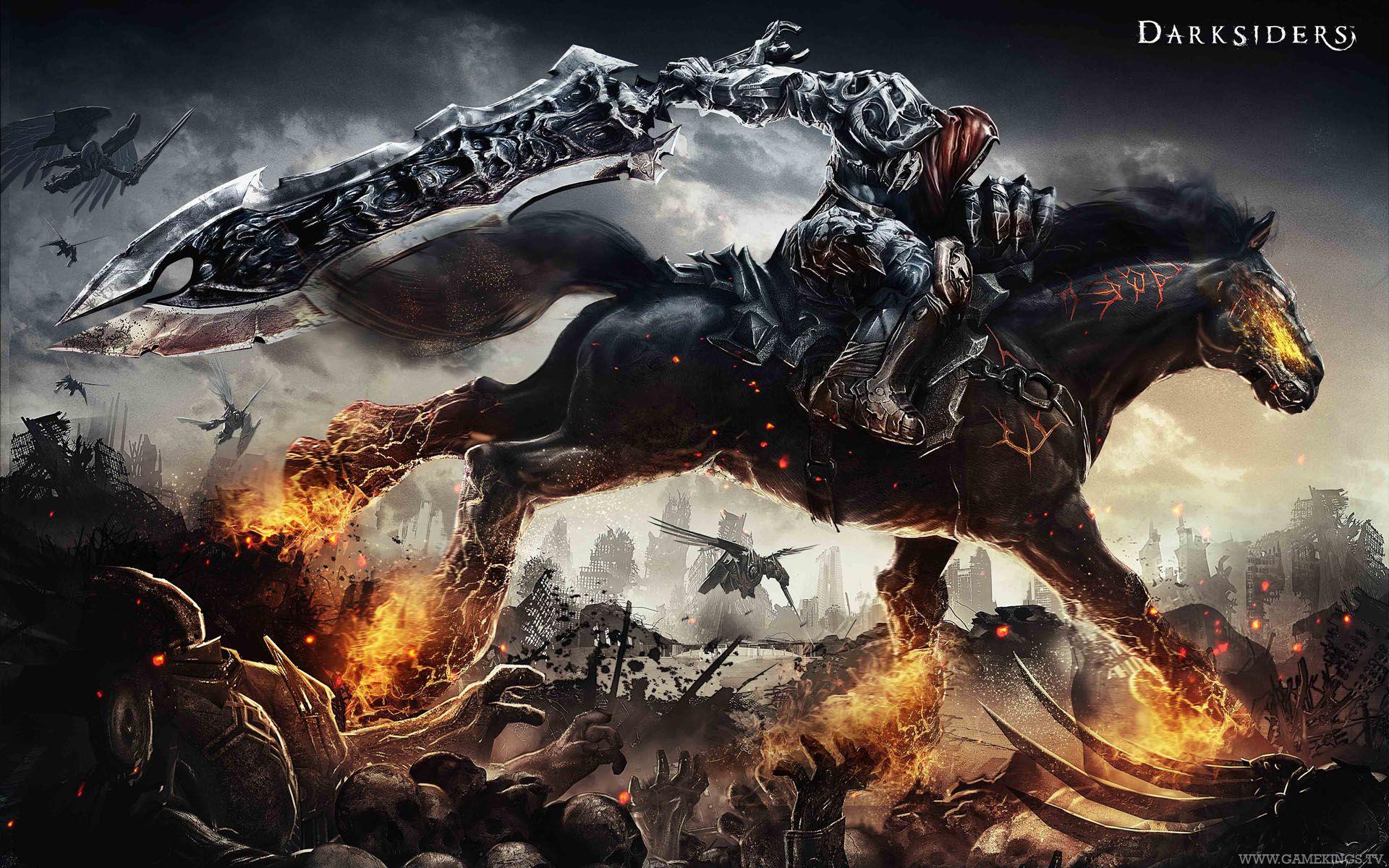 Darksiders Horsemen Horses HD Wallpaper, Background Image