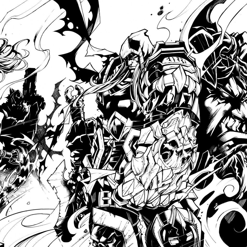 Wallpaper death, war, rage, war, darksiders, death, fury