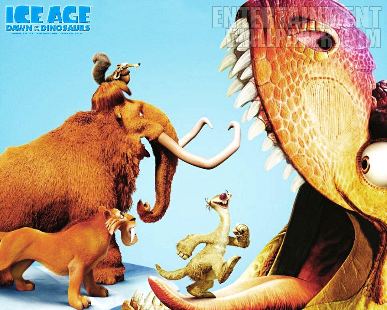 Ice Age: Dawn of the Dinosaurs Wallpaper 3 X 1024