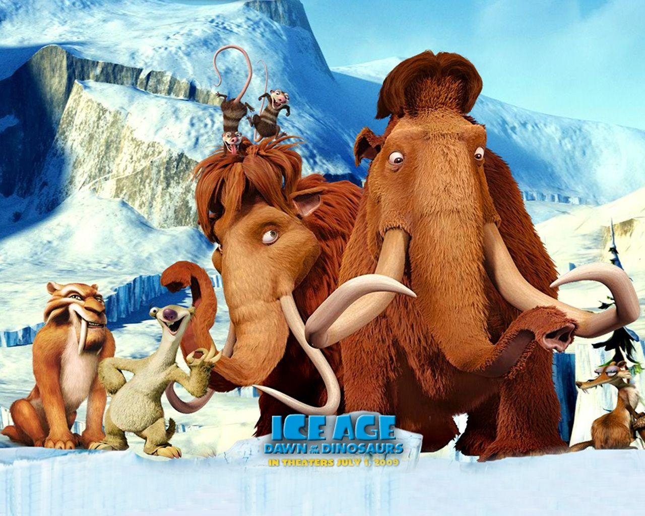 Ice Age: Dawn of the Dinosaurs Wallpaper 15 X 1024