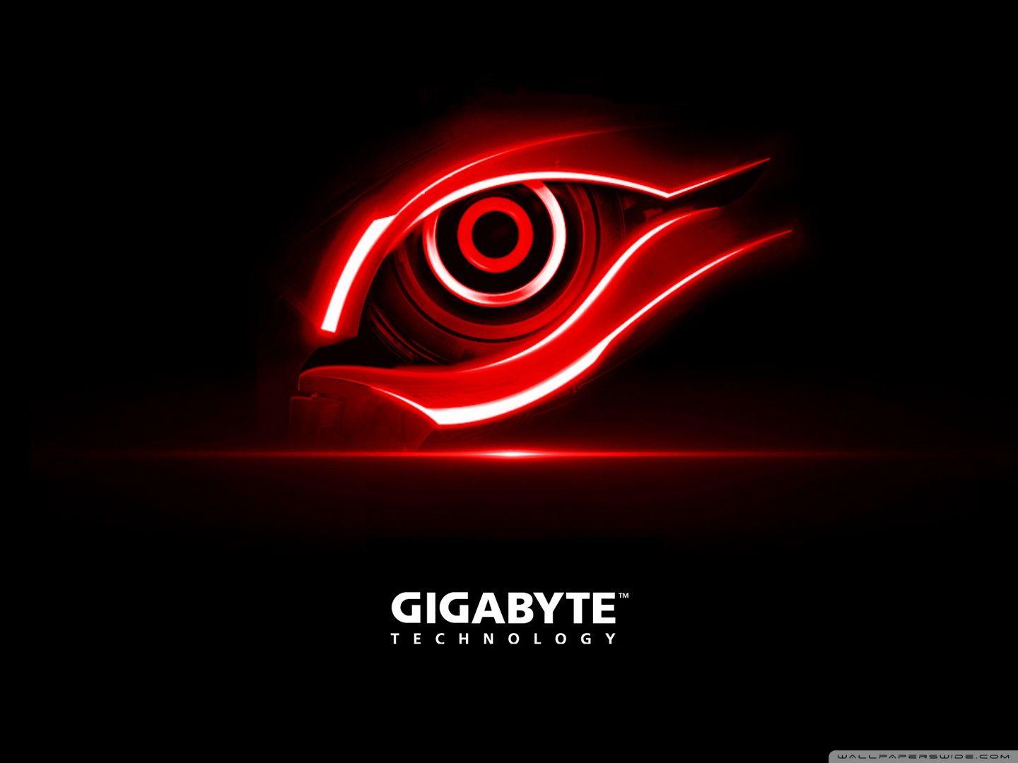 Gigabyte Red Eye ❤ 4K HD Desktop Wallpaper for 4K Ultra HD TV