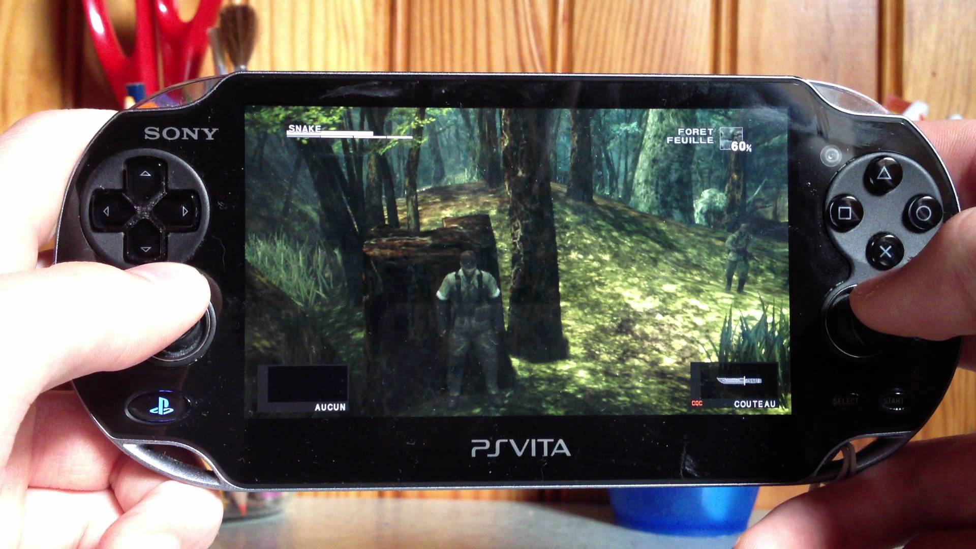 PS Vita, Test de Metal Gear Solid HD Collection, Partie 1 Sneak