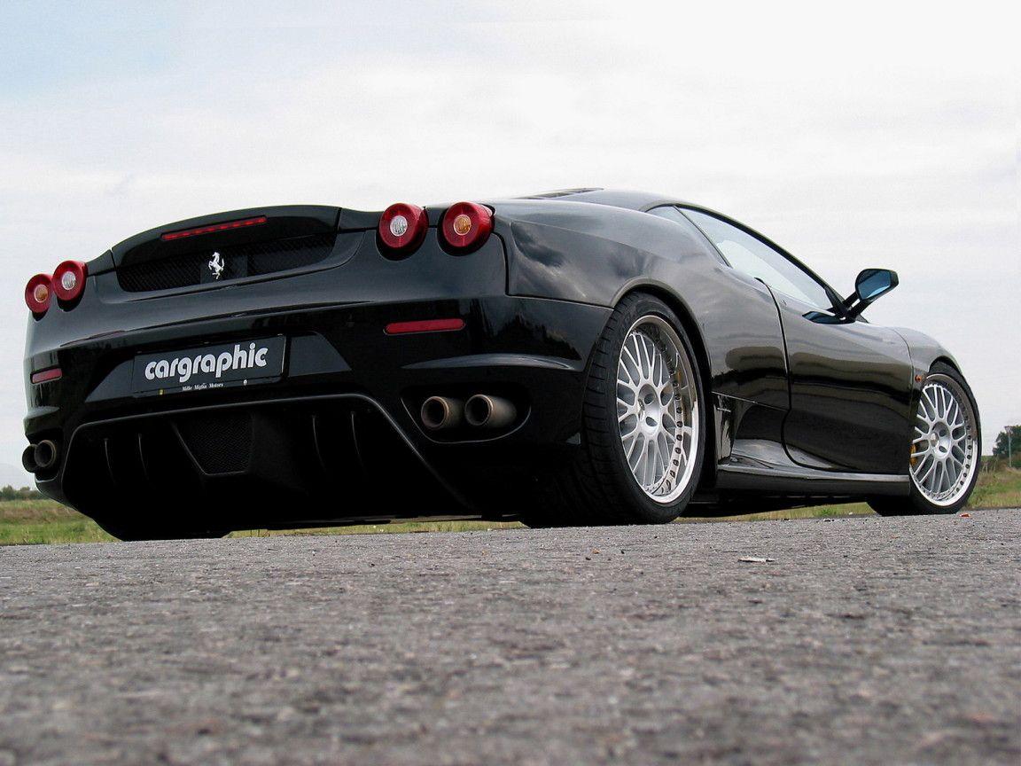 Hd Black Ferrari Cars Wallpaper