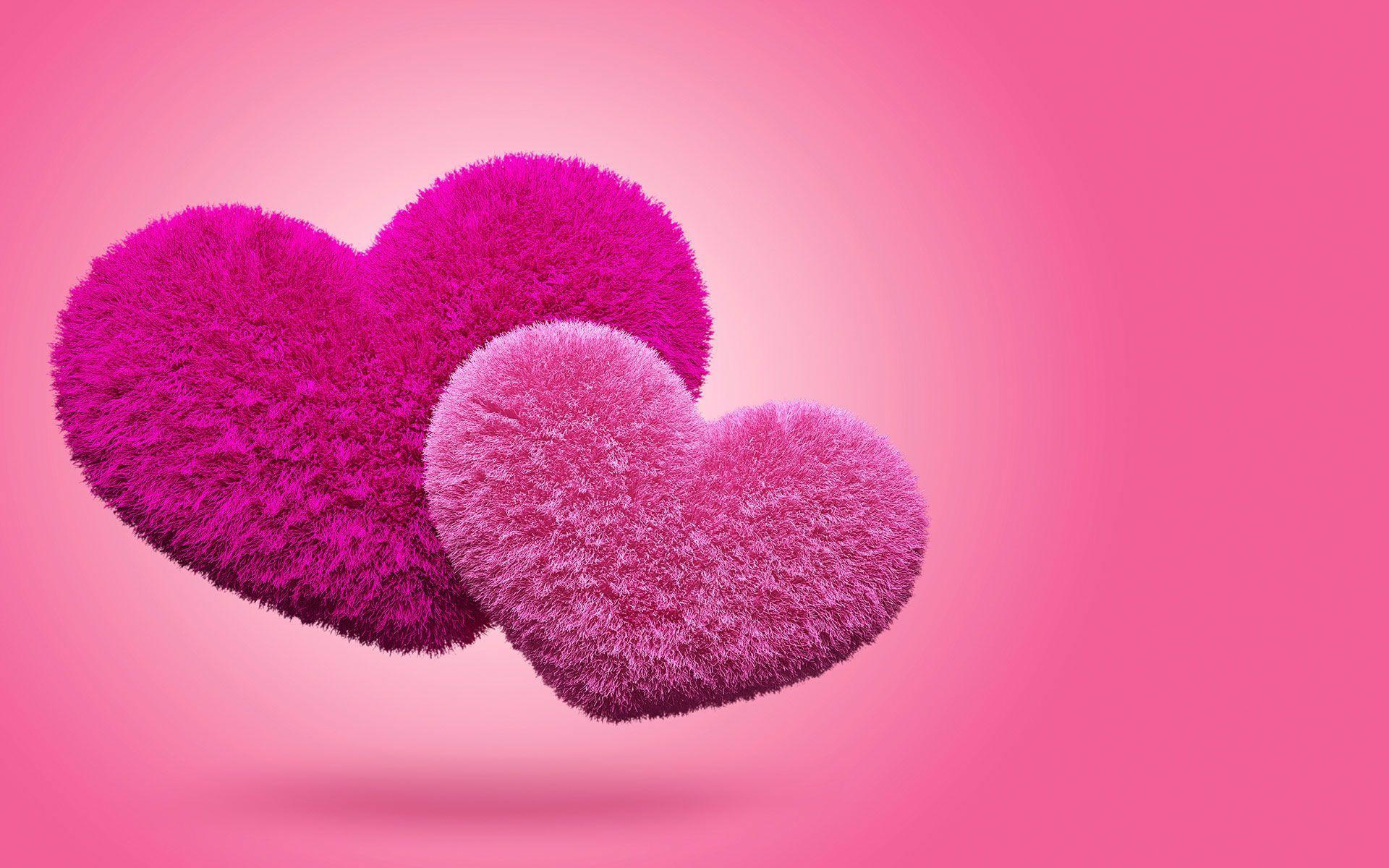 Pink Heart Wallpaper