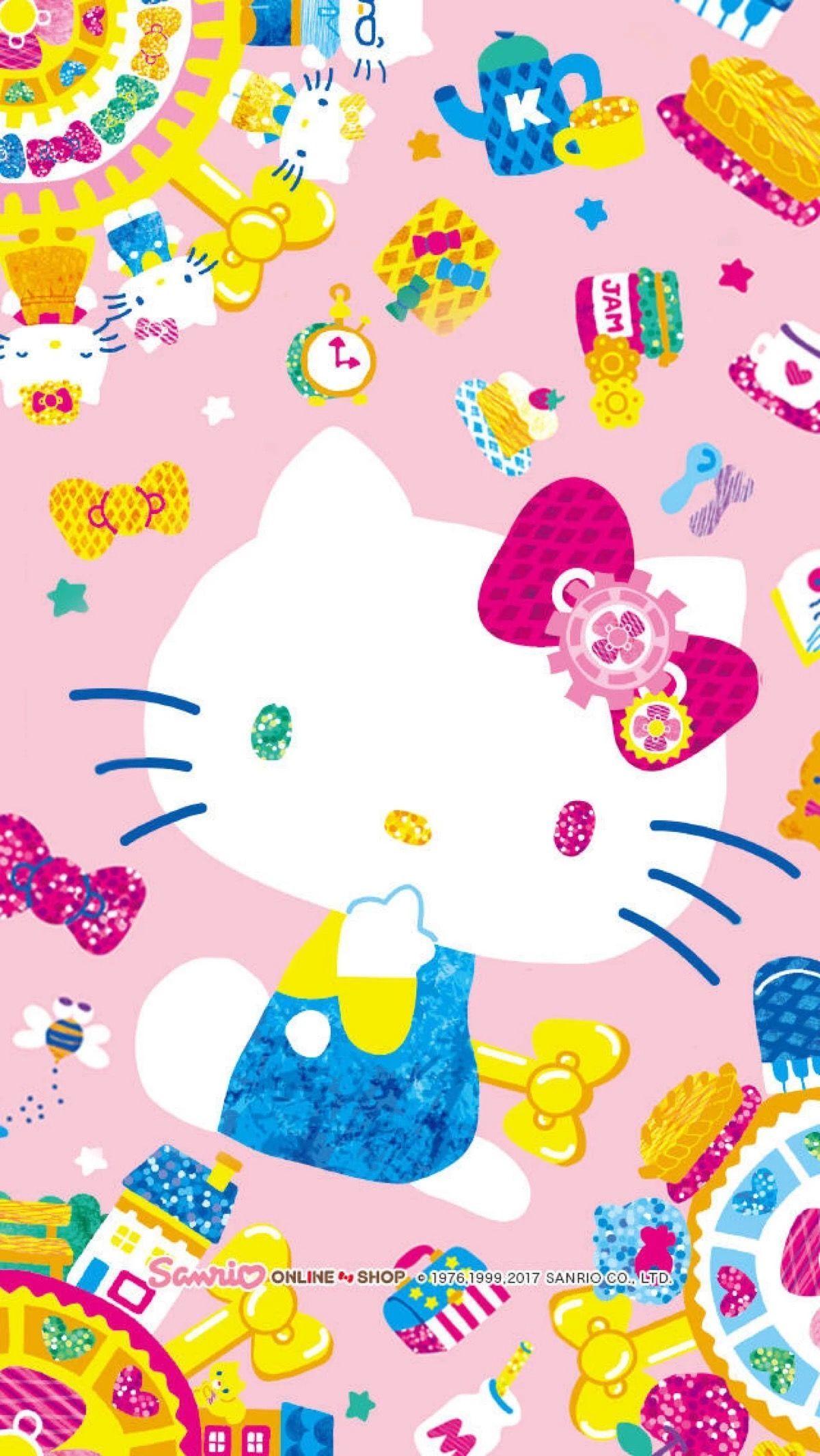 Wallpaper hello kitty. Hello