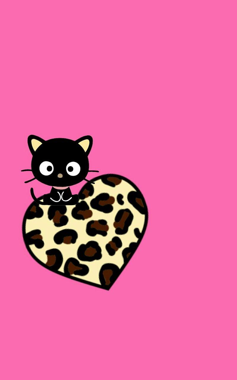 Wallpaper Chococat leopard. Hello Kitty. Infinity