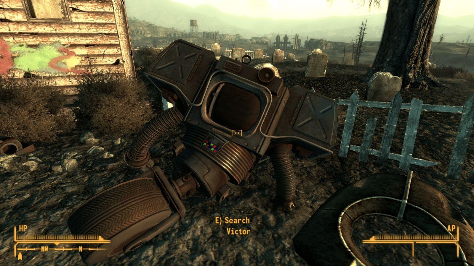 Alpha: Victor the robot found me in the Capital Wasteland