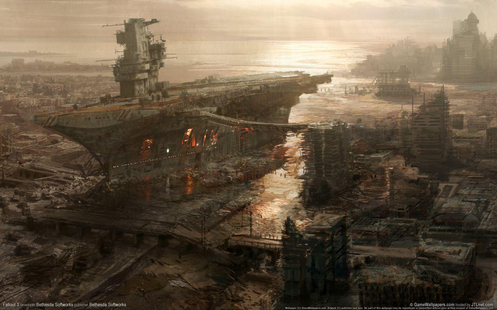 Rivet City. Fallout 3. Fallout 3 The Capital Wasteland