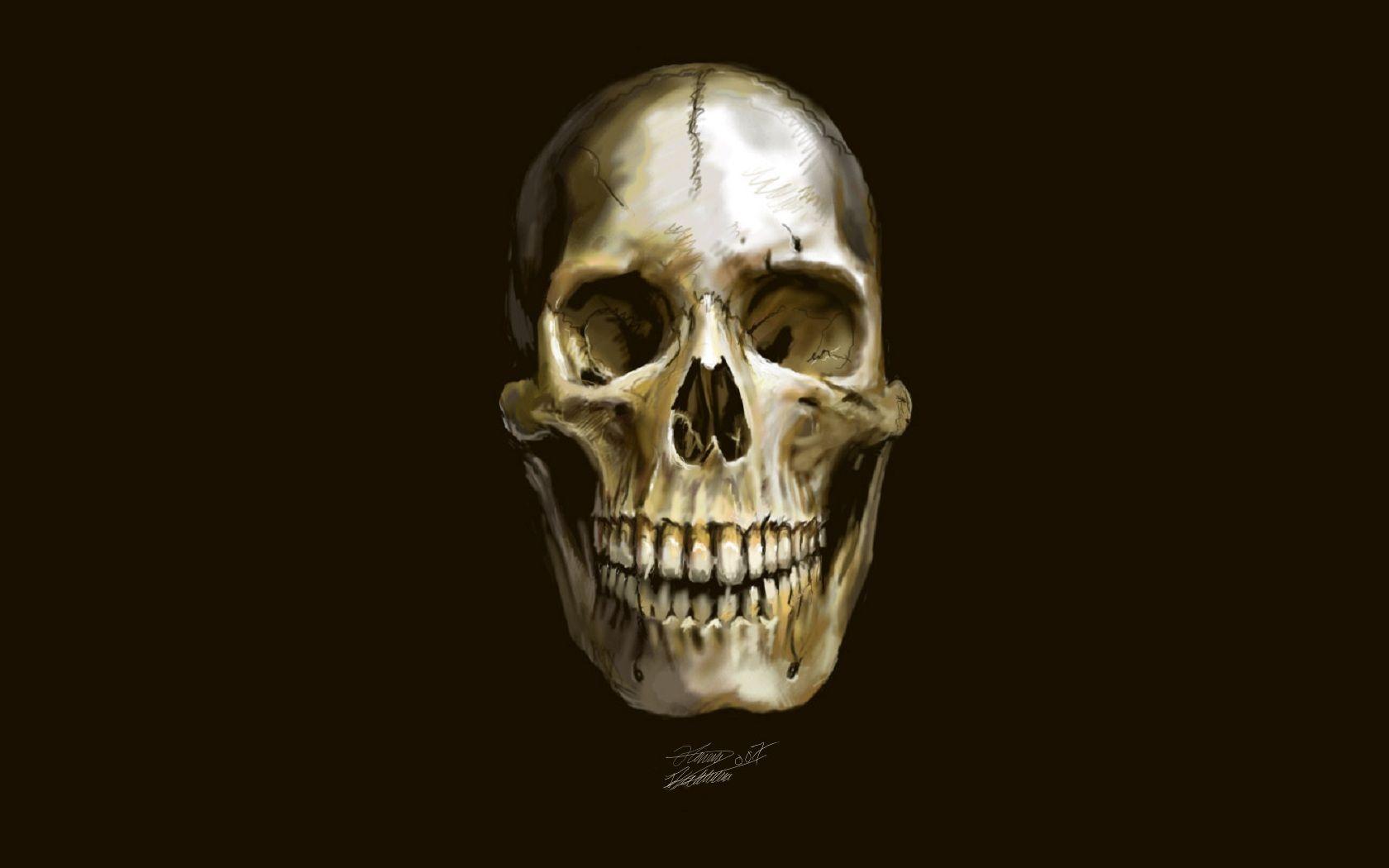 Skull Wallpaper and Background Imagex1050