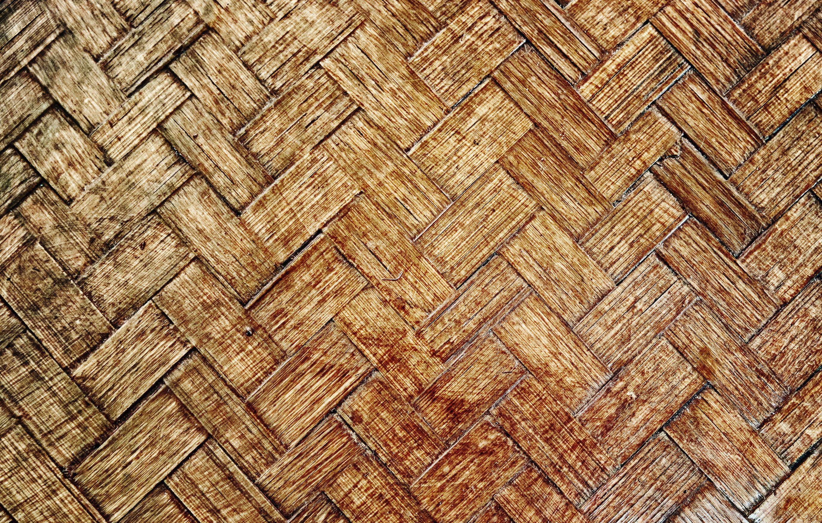 Woven Bamboo Wooden Floor (2750×1748). Muur En Vloer