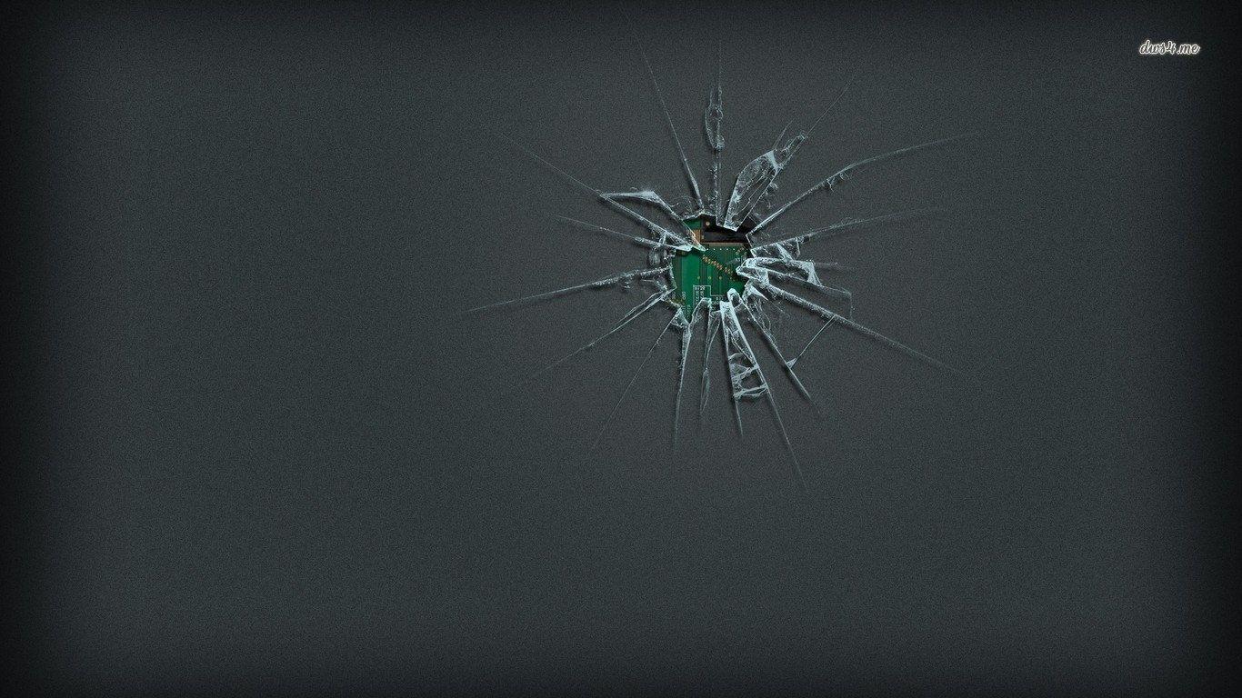 FREE Cracked Screen Wallpaper in PSD