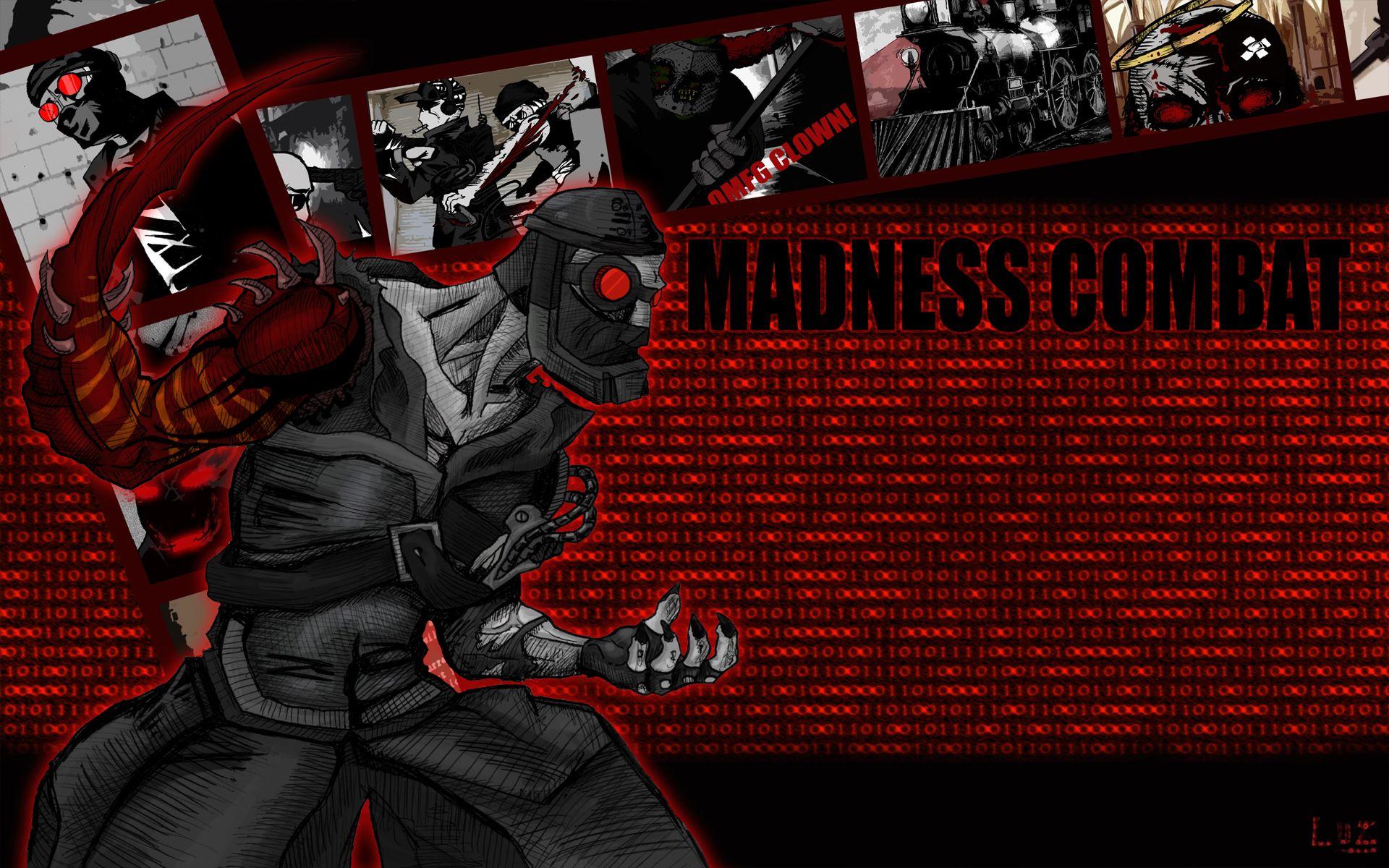 Madness Combat Wallpaper Recreation (Downloadable Ver.) by  Consternation4498 on Newgrounds