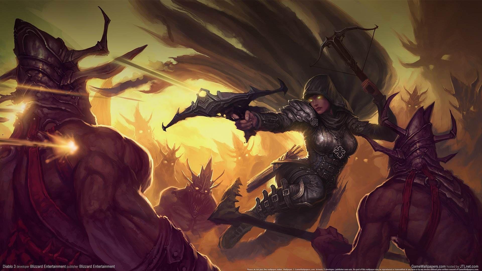 Diablo demon hunter wallpaper for galaxy 2560×1440 Demon
