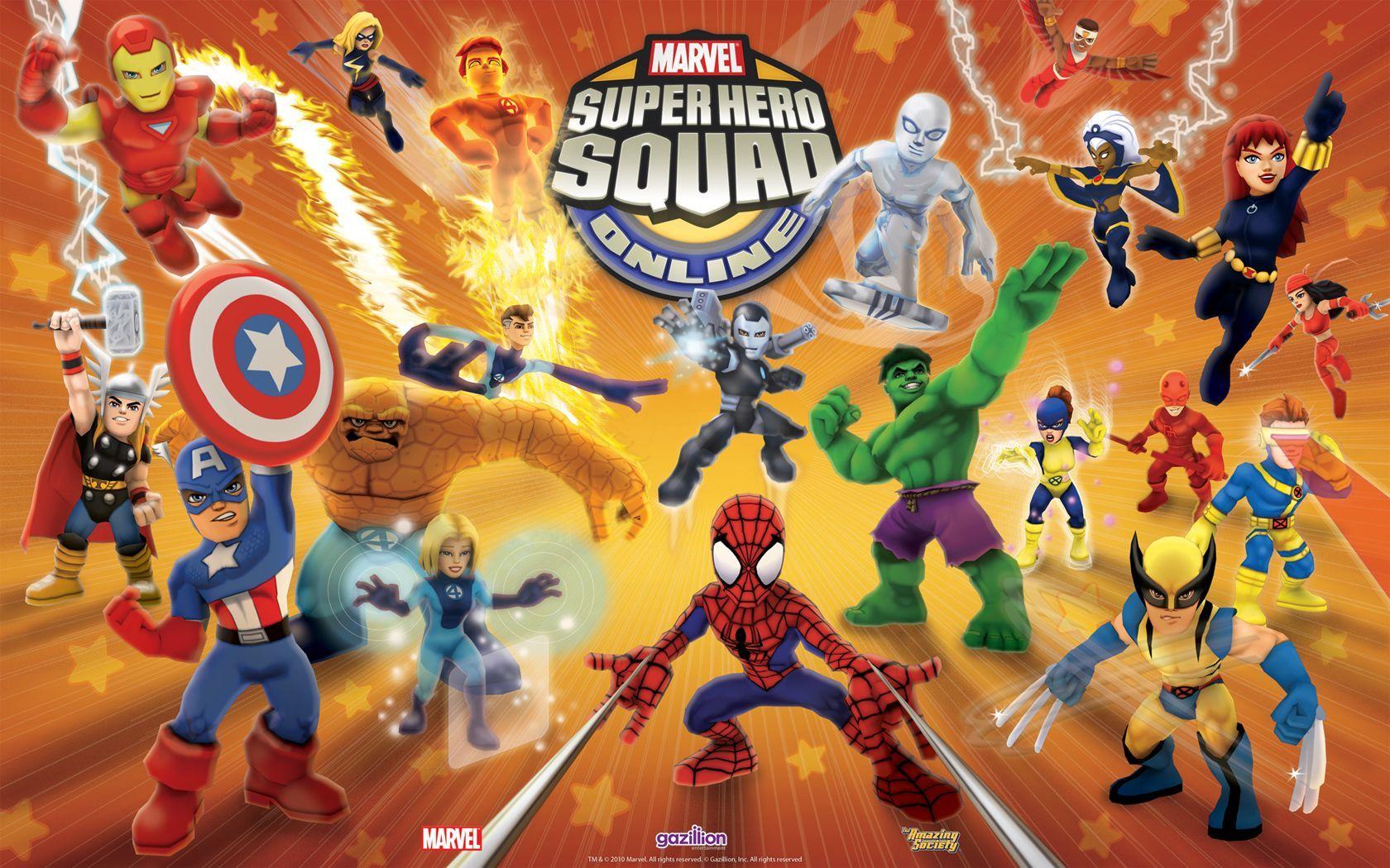 Marvel Super Hero Squad Online. Super Hero Mmo Para Crian As Marvel