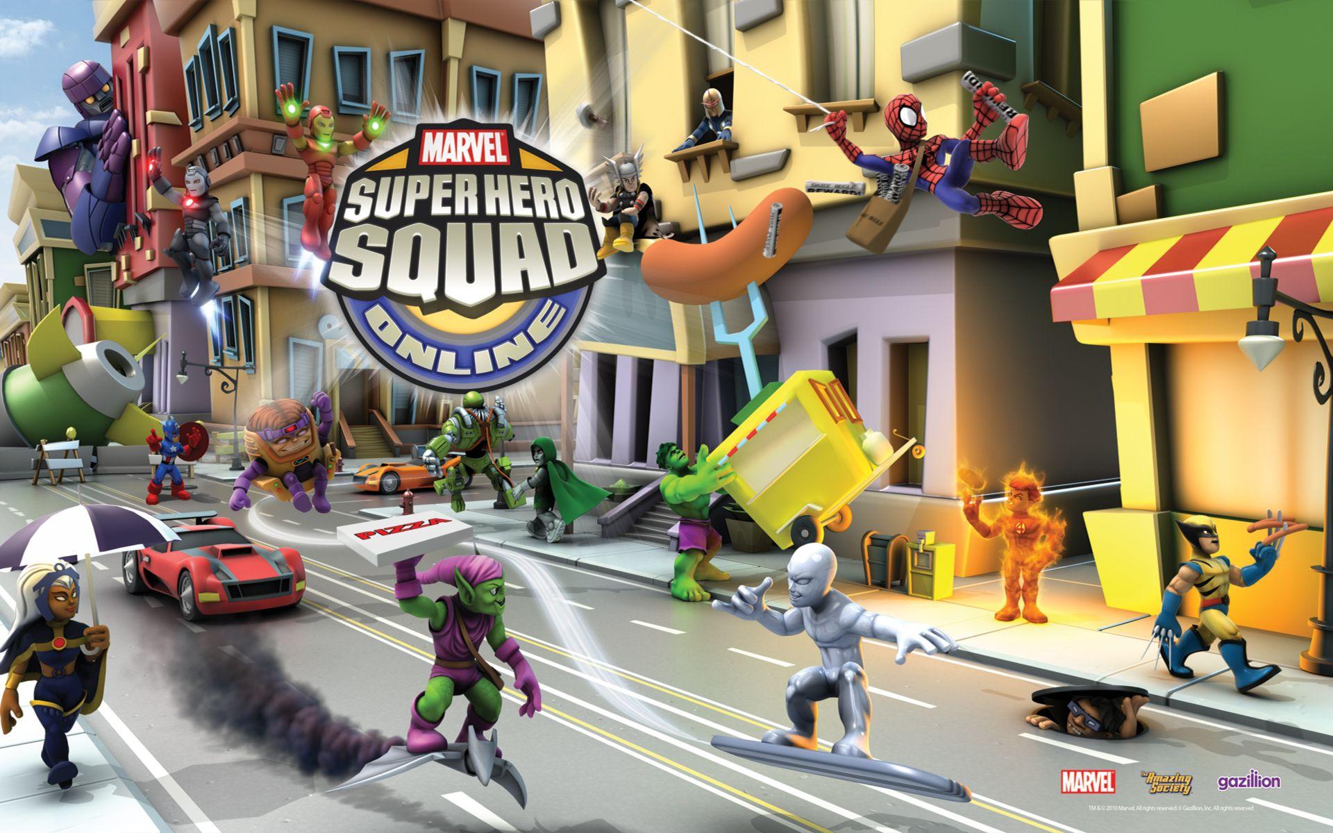 Super Hero Squad Online wallpaper