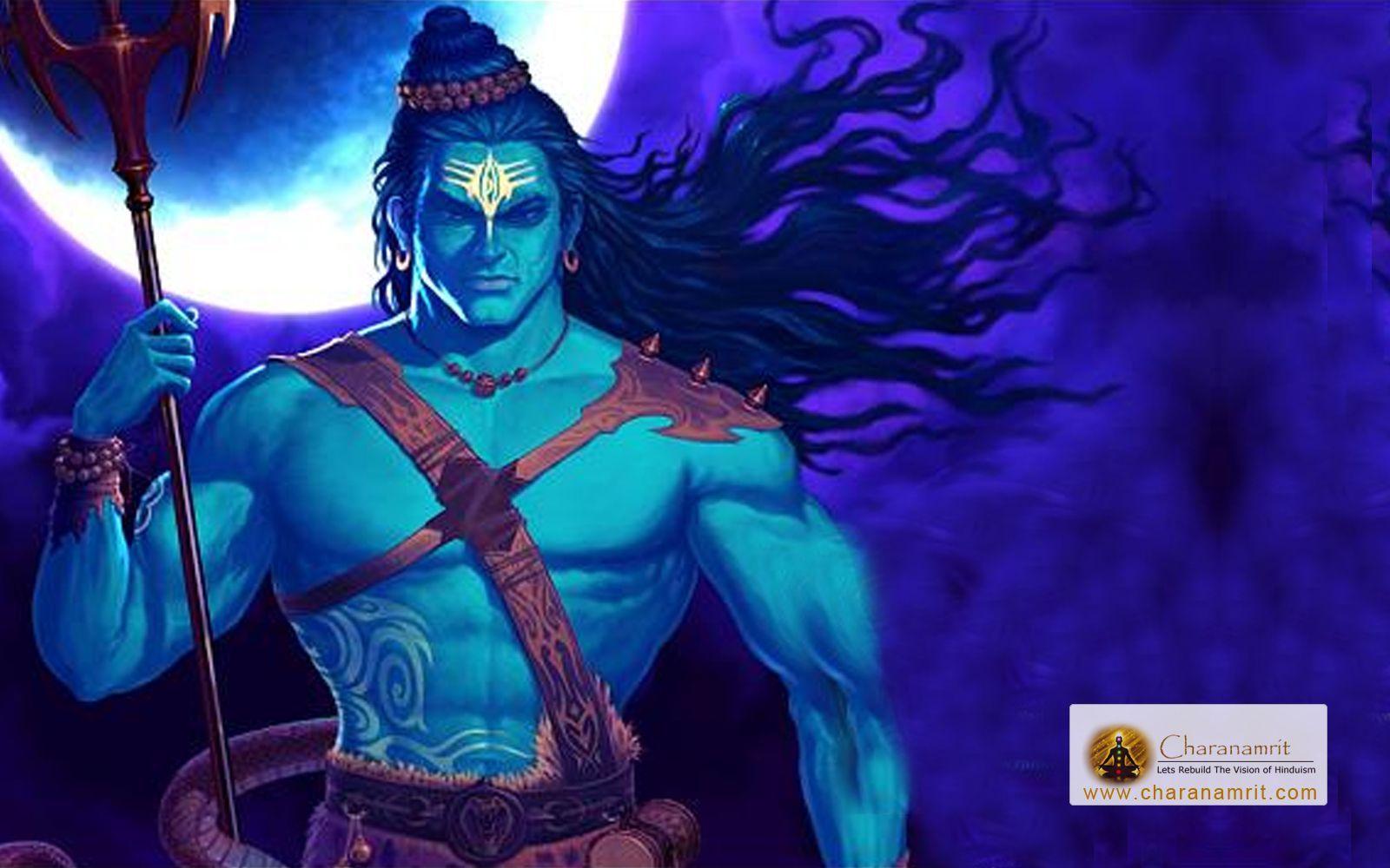 Lord Shiva Angry Wallpaper 3D 71440