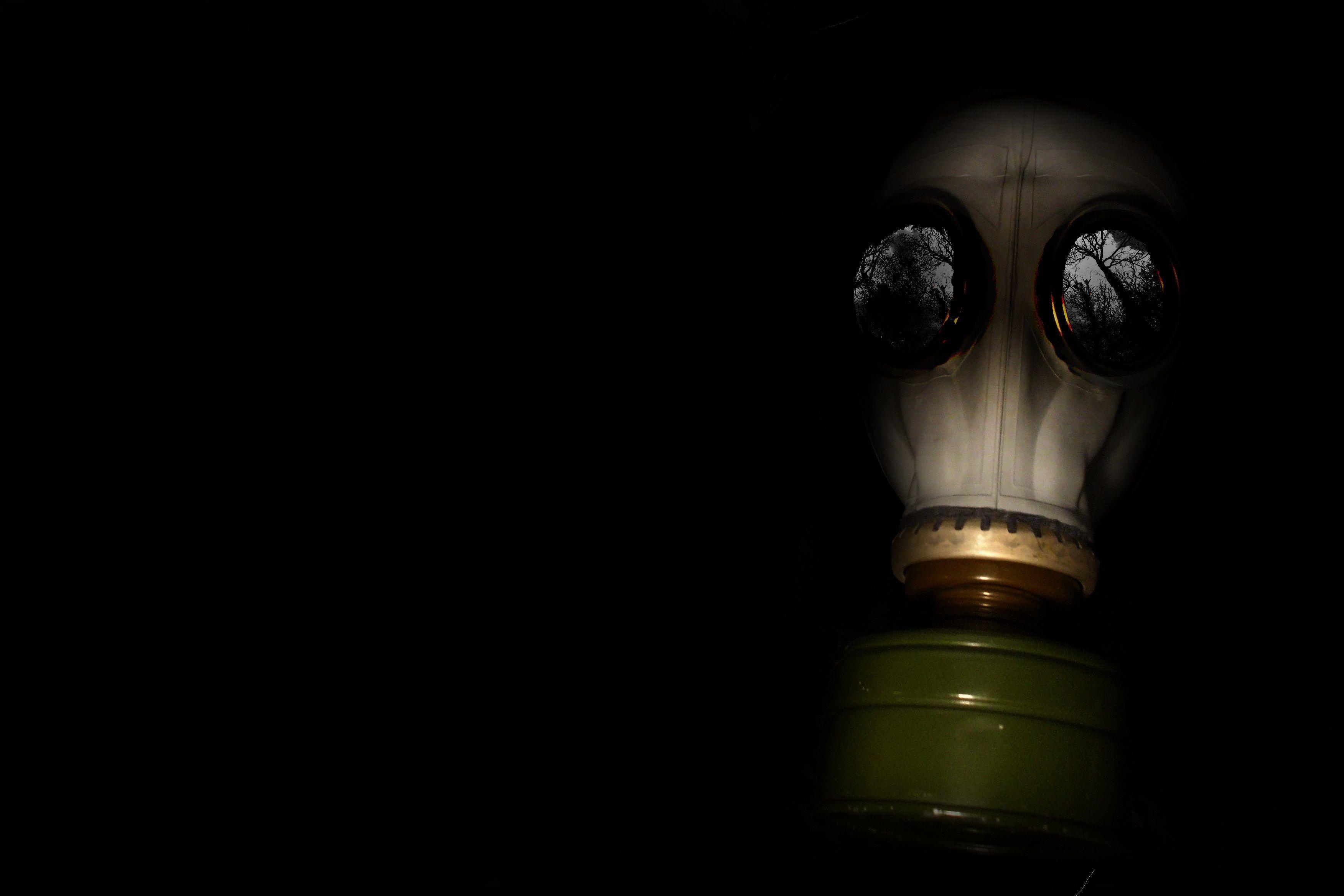 Gas Mask Wallpaper