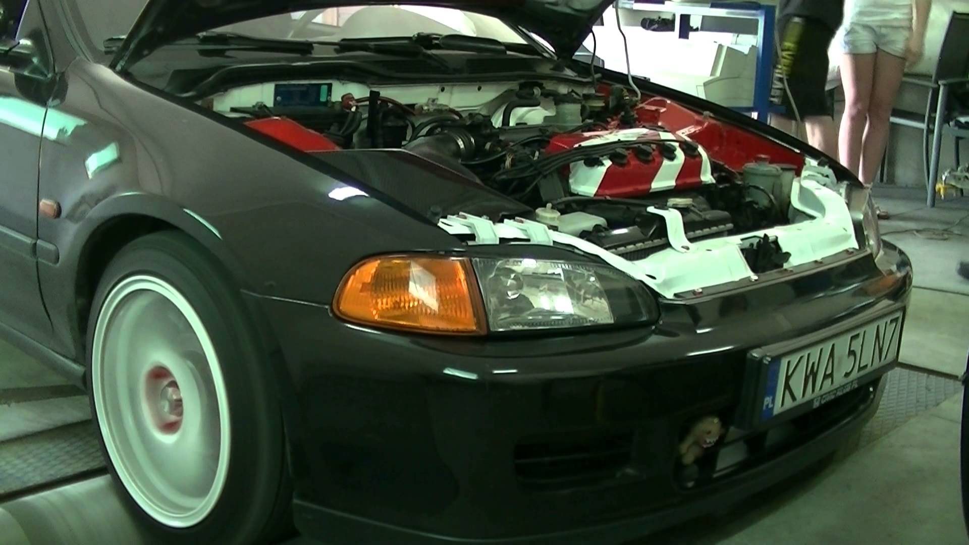 Honda Civic EG5 D16Z6 SOHC VTEC Dyno