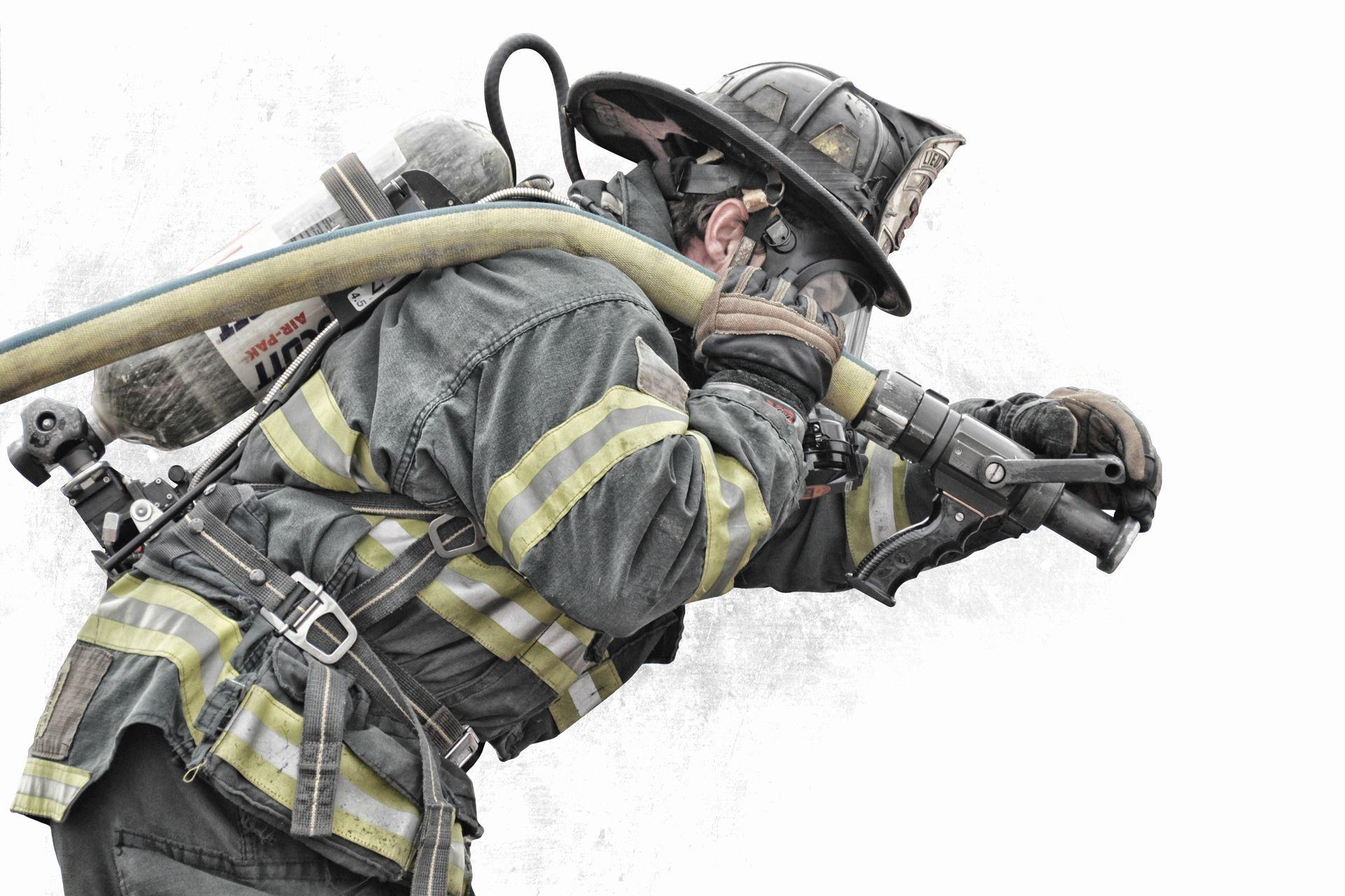 Firefighter Desktop Wallpaper