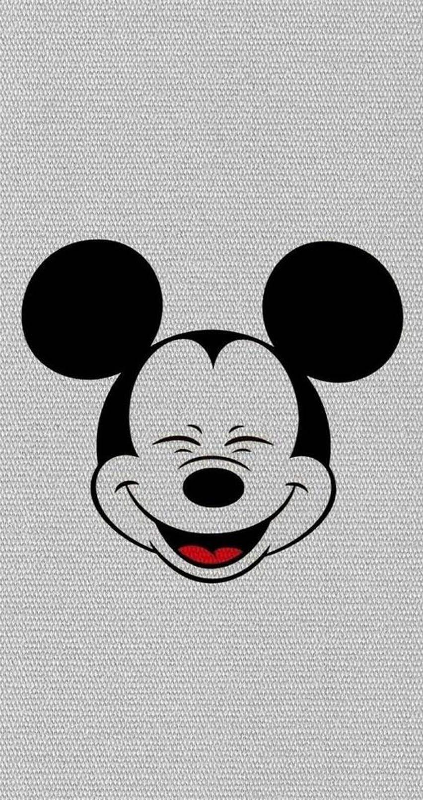 Mickey Mouse Wallpaper Black