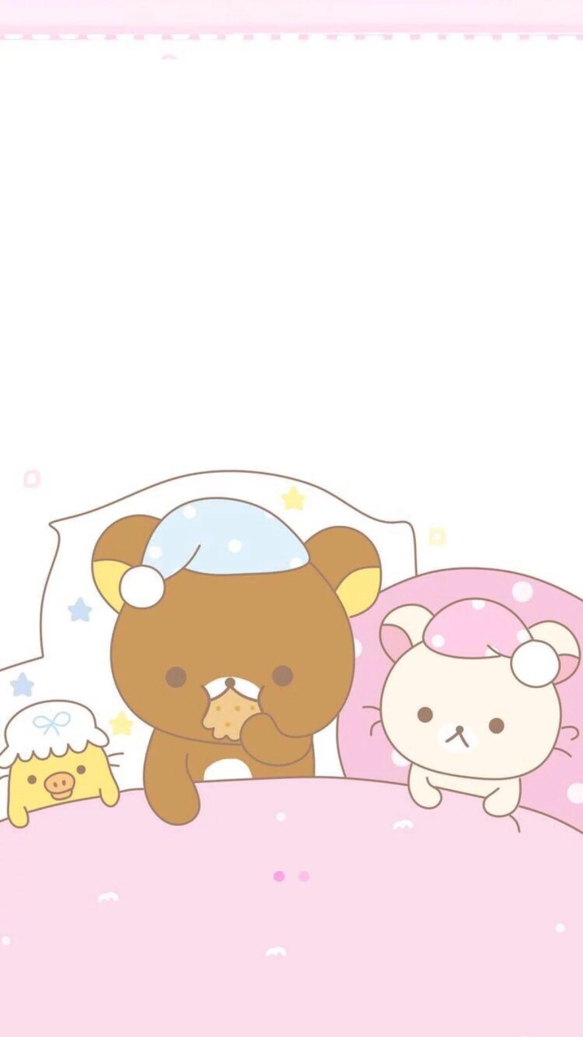 Rilakkuma iPhone Wallpaper