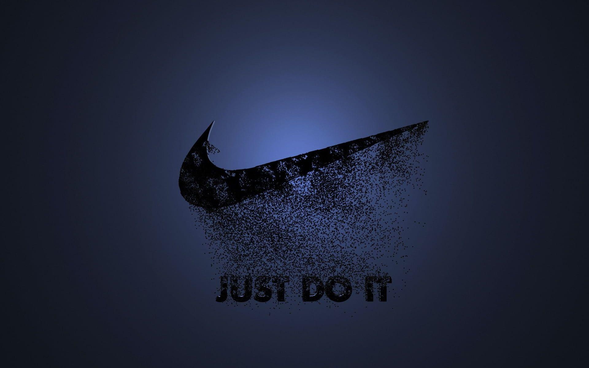 Nike Just Do It logo HD wallpaper