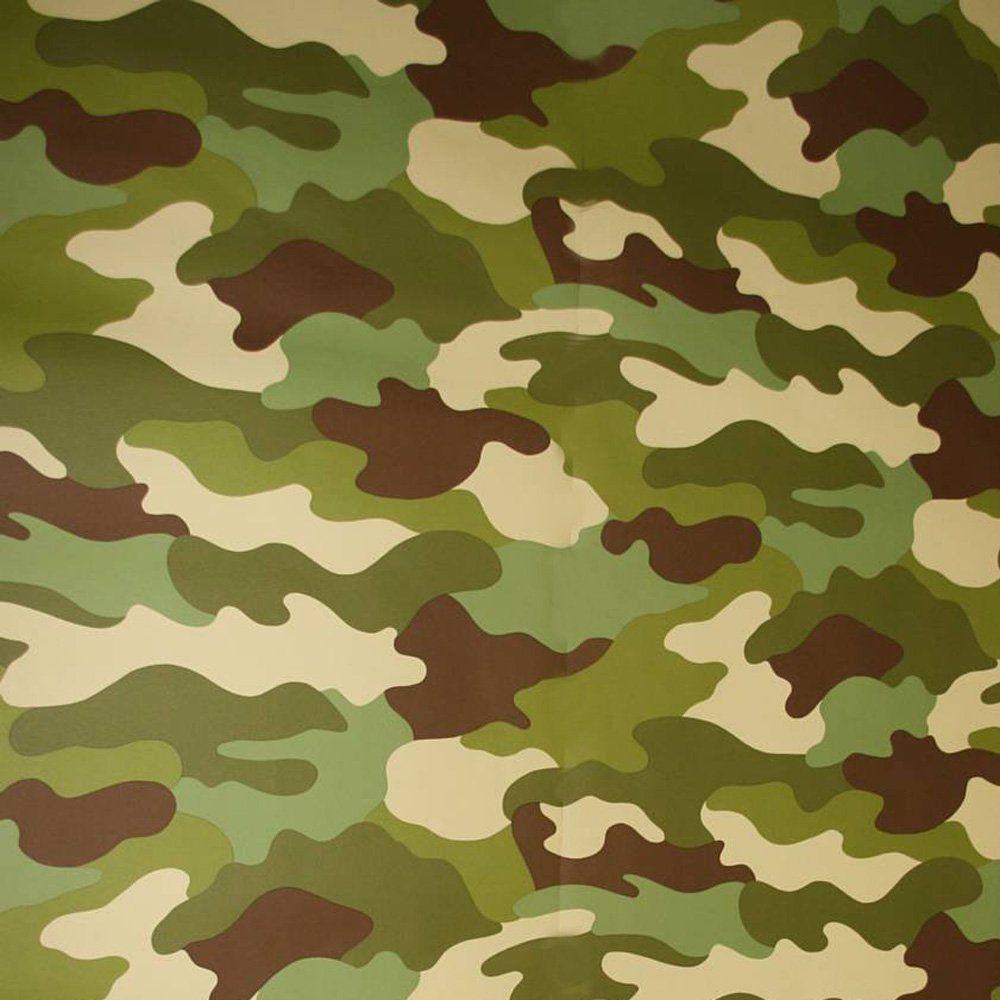 10M Roll Of Army Camouflage Camo Wallpaper Kids Bedroom Wallpaper