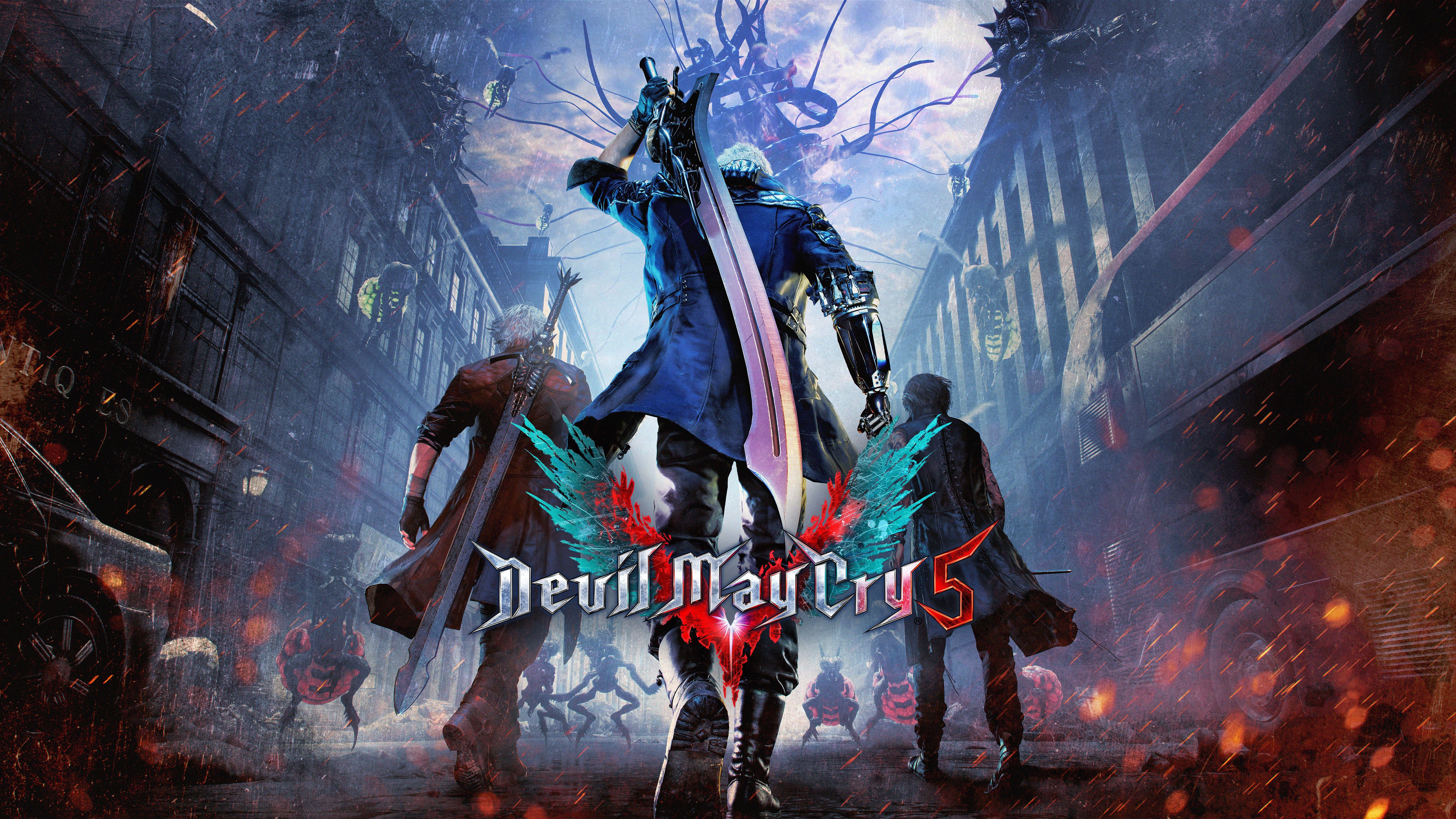 Wallpaper Devil May Cry Dante, Nero, E3 4K, 8K, 2019 Games