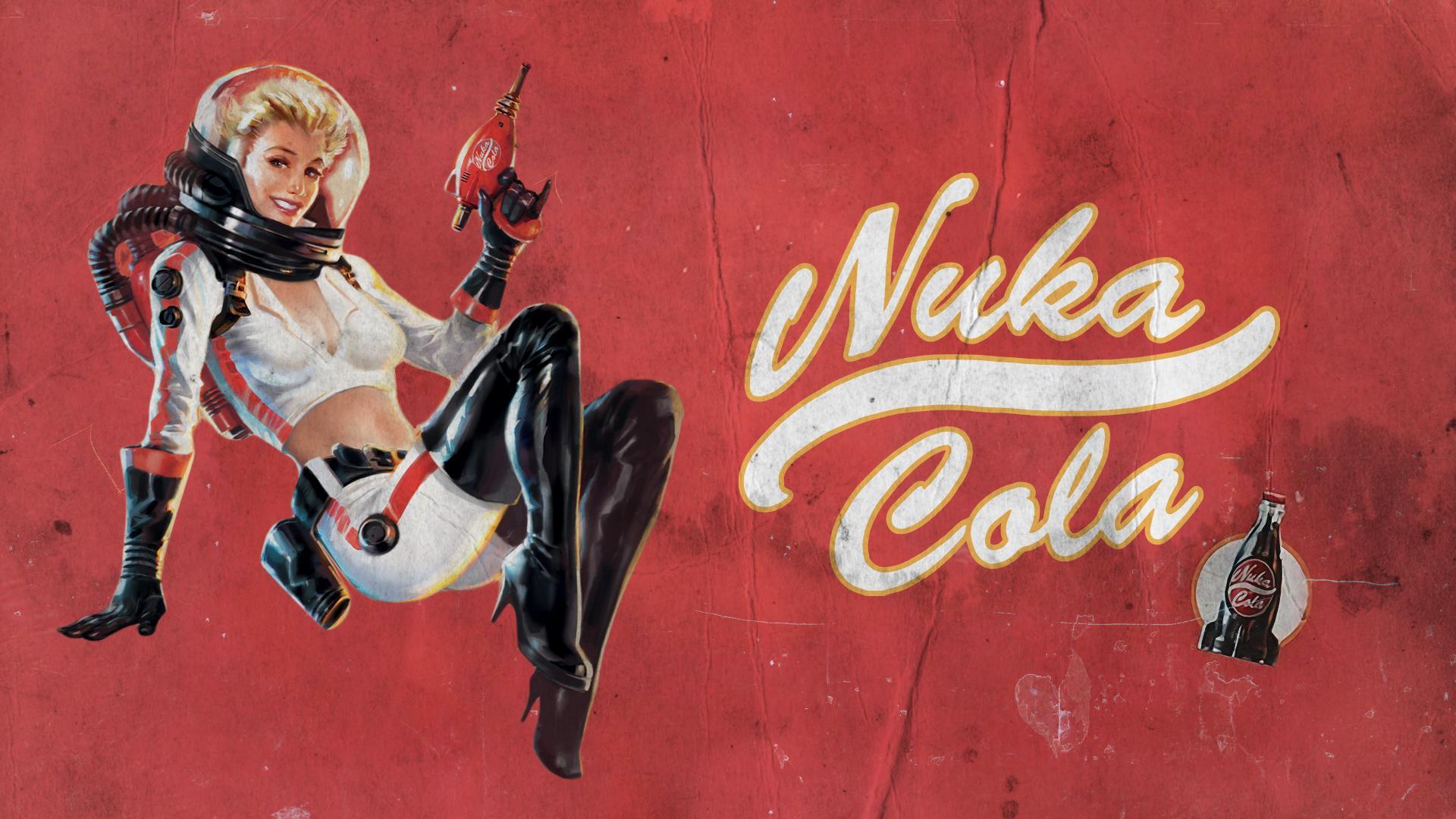 Fixed Up The Nuka Girl Pinup Wallpaper!