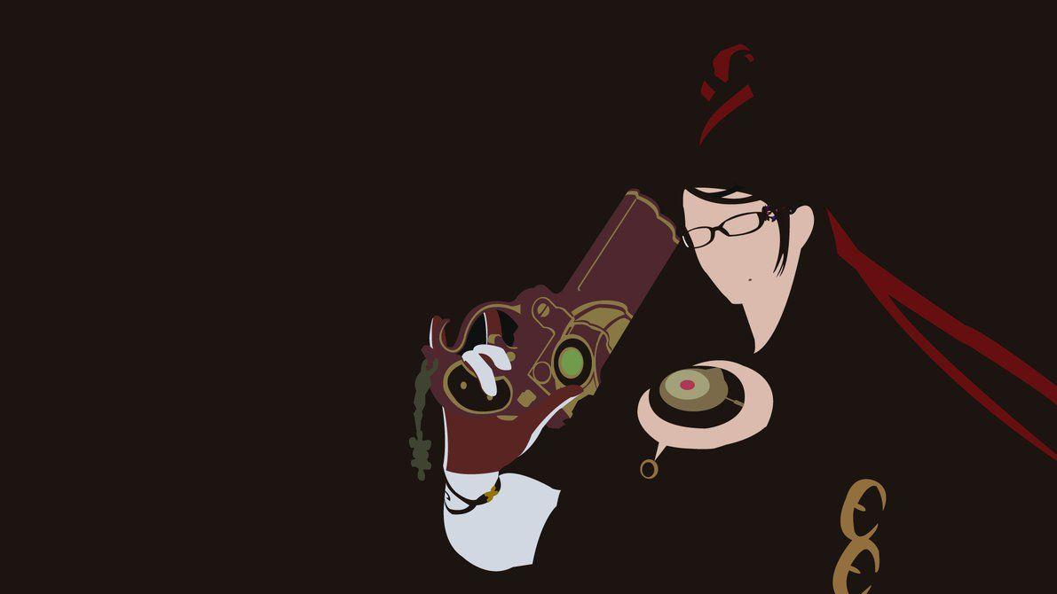 Download free Bayonetta Minimalist Art Wallpaper - MrWallpaper.com