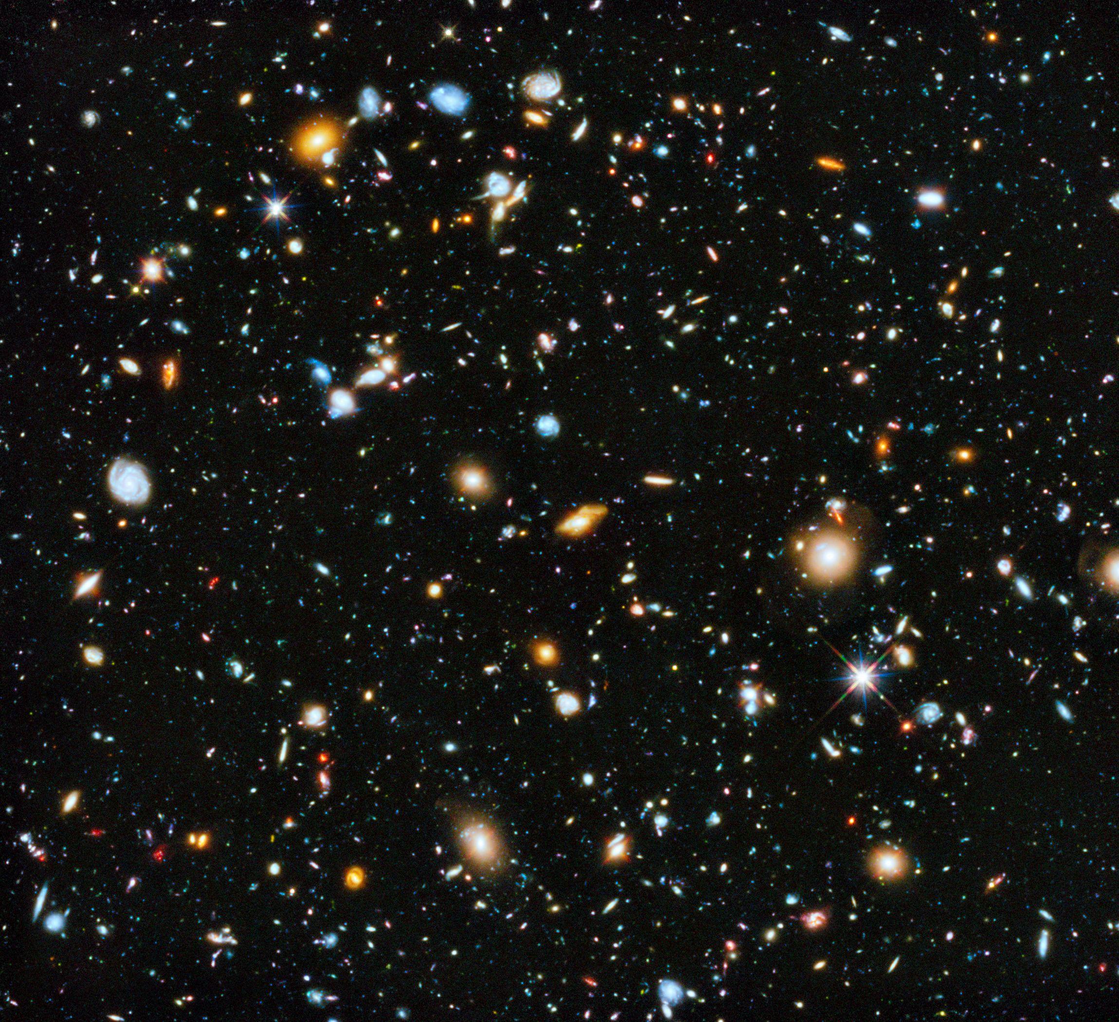 Space Wallpaper HD Inspirational Hubble Ultra Deep Field. HD