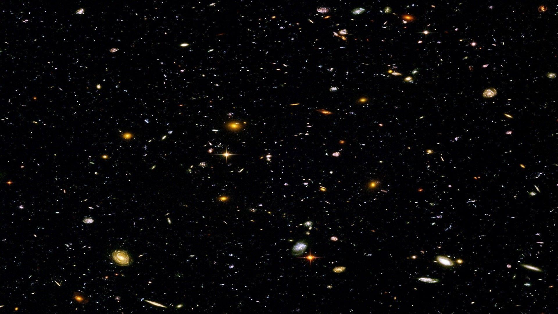 Hubble deep field фото