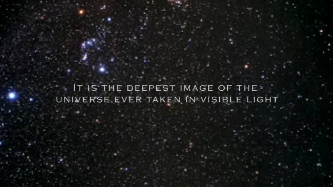 Hubble Ultra Deep Field Wallpaper 1280x720
