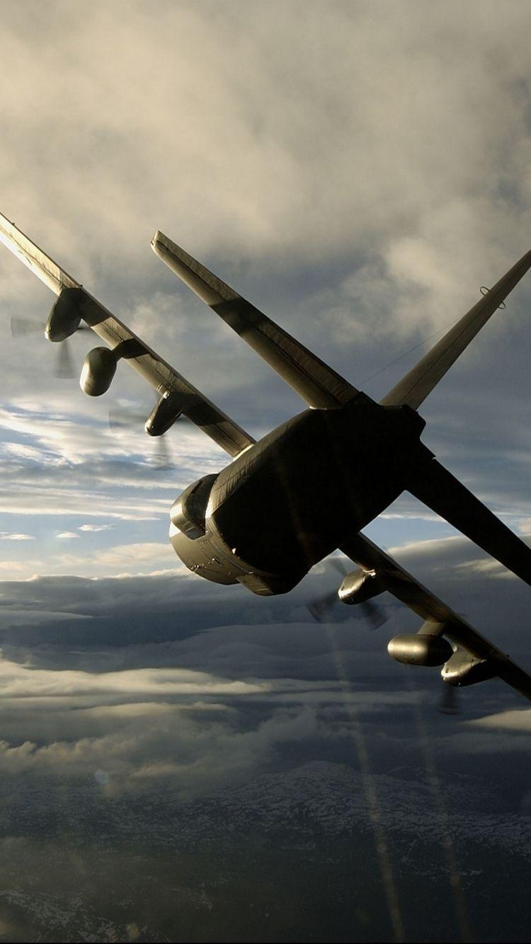 Military Lockheed C 130 Hercules (750x1334) Wallpaper
