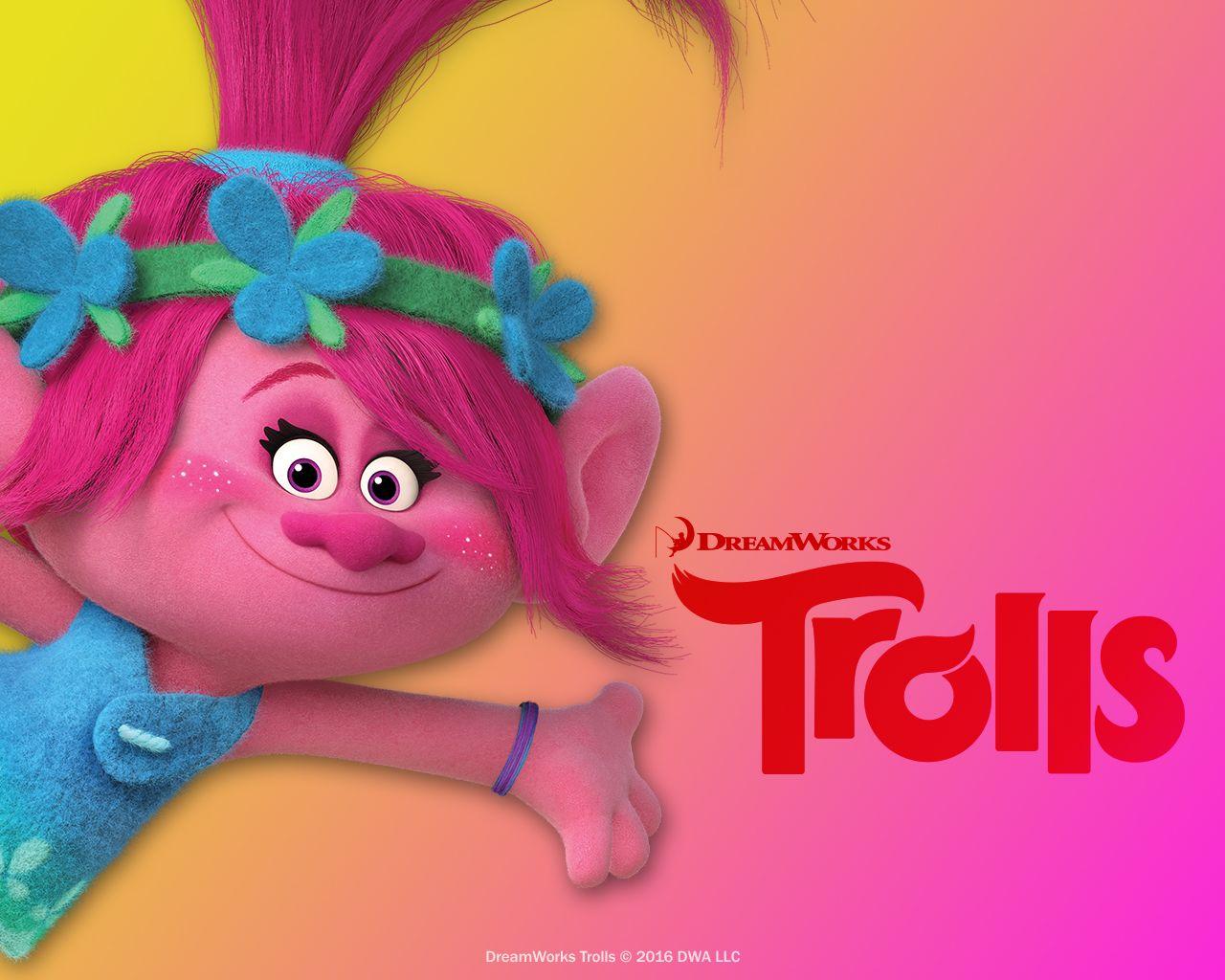 Poppy Trolls Wallpaper