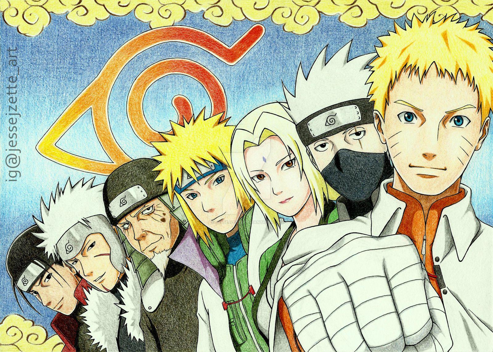 the other kages vs the seven hokages