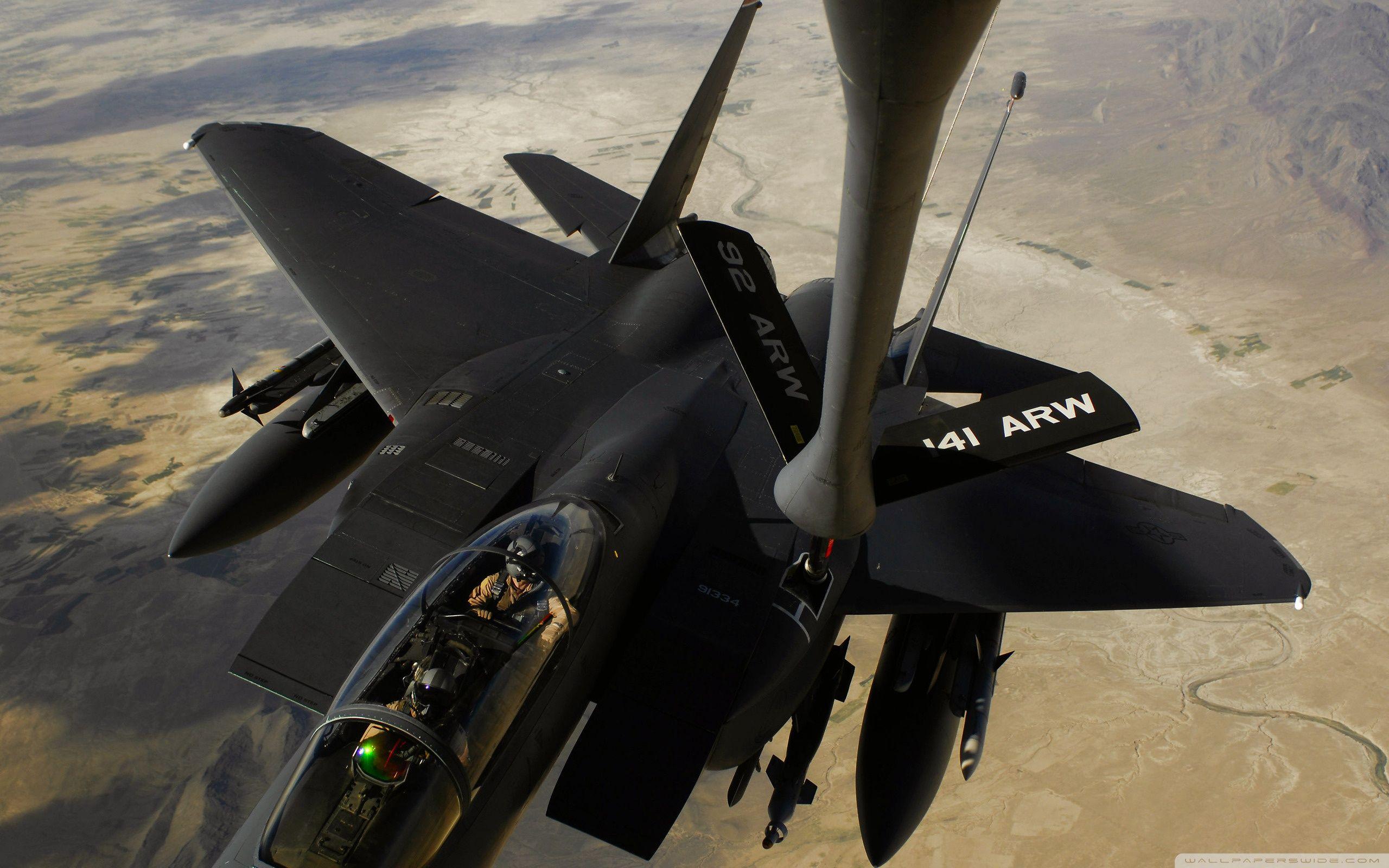 F 15E Aircraft US Air Force ❤ 4K HD Desktop Wallpaper For • Tablet