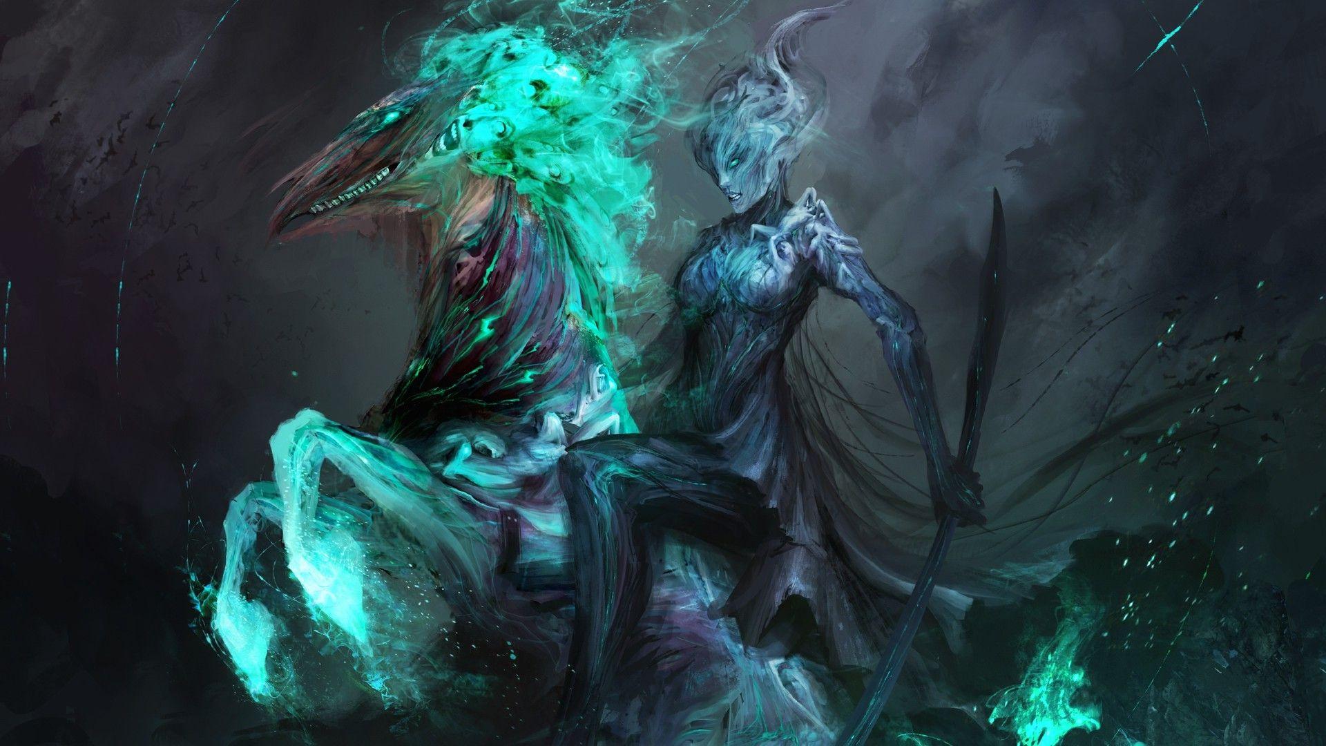 horse, Warrior, Fantasy Art, Apocalyptic, Four Horsemen Of