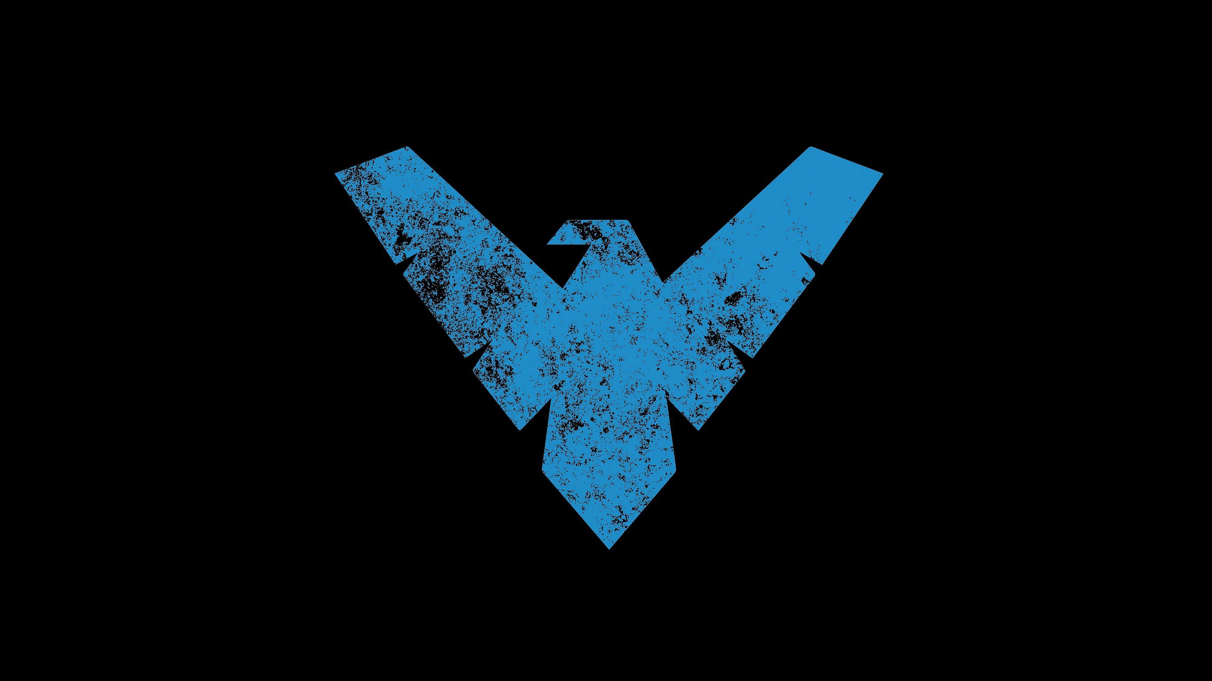Nightwing Logo Ultra HD Wallpaper